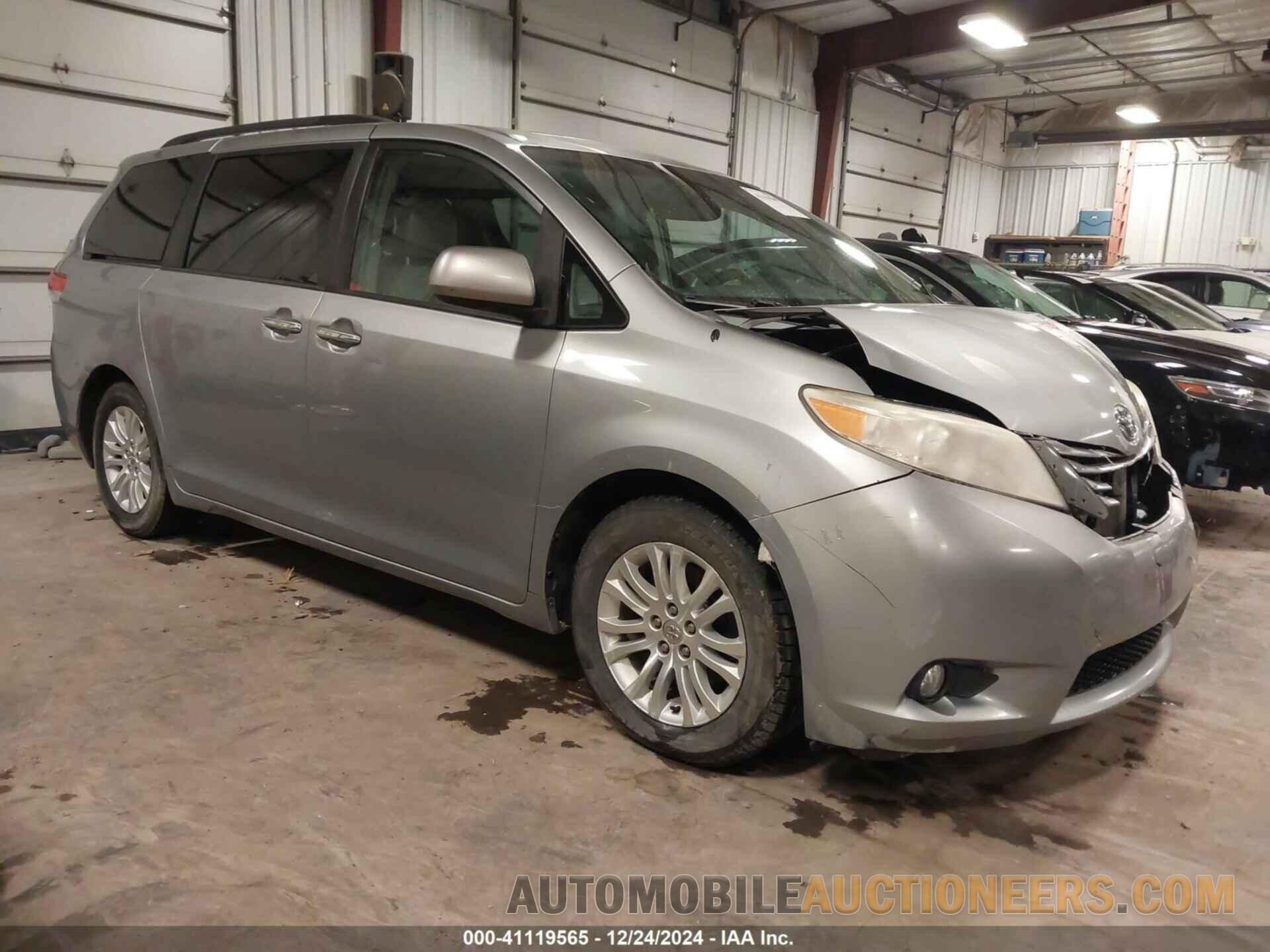 5TDYK3DC6DS341523 TOYOTA SIENNA 2013