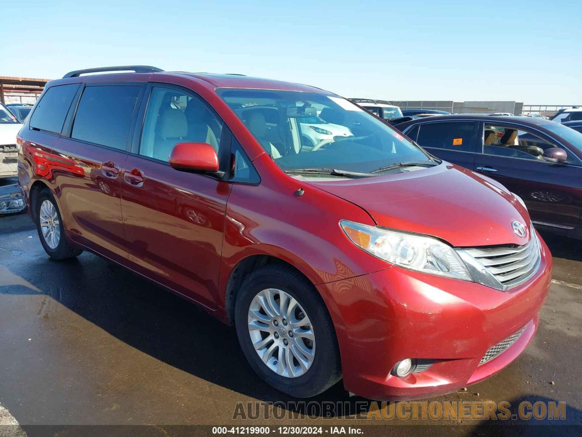 5TDYK3DC6DS374554 TOYOTA SIENNA 2013