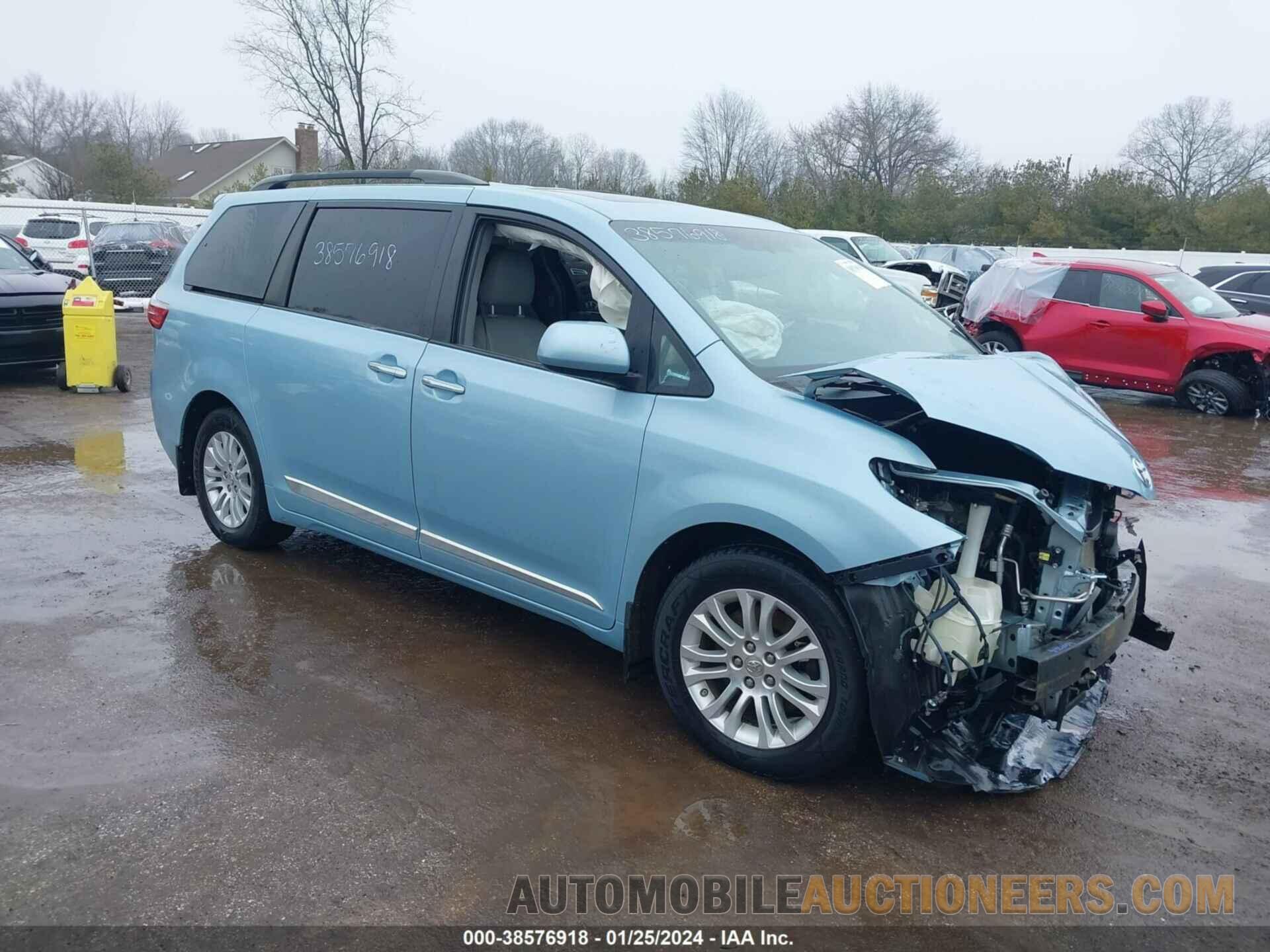 5TDYK3DC6FS549369 TOYOTA SIENNA 2015