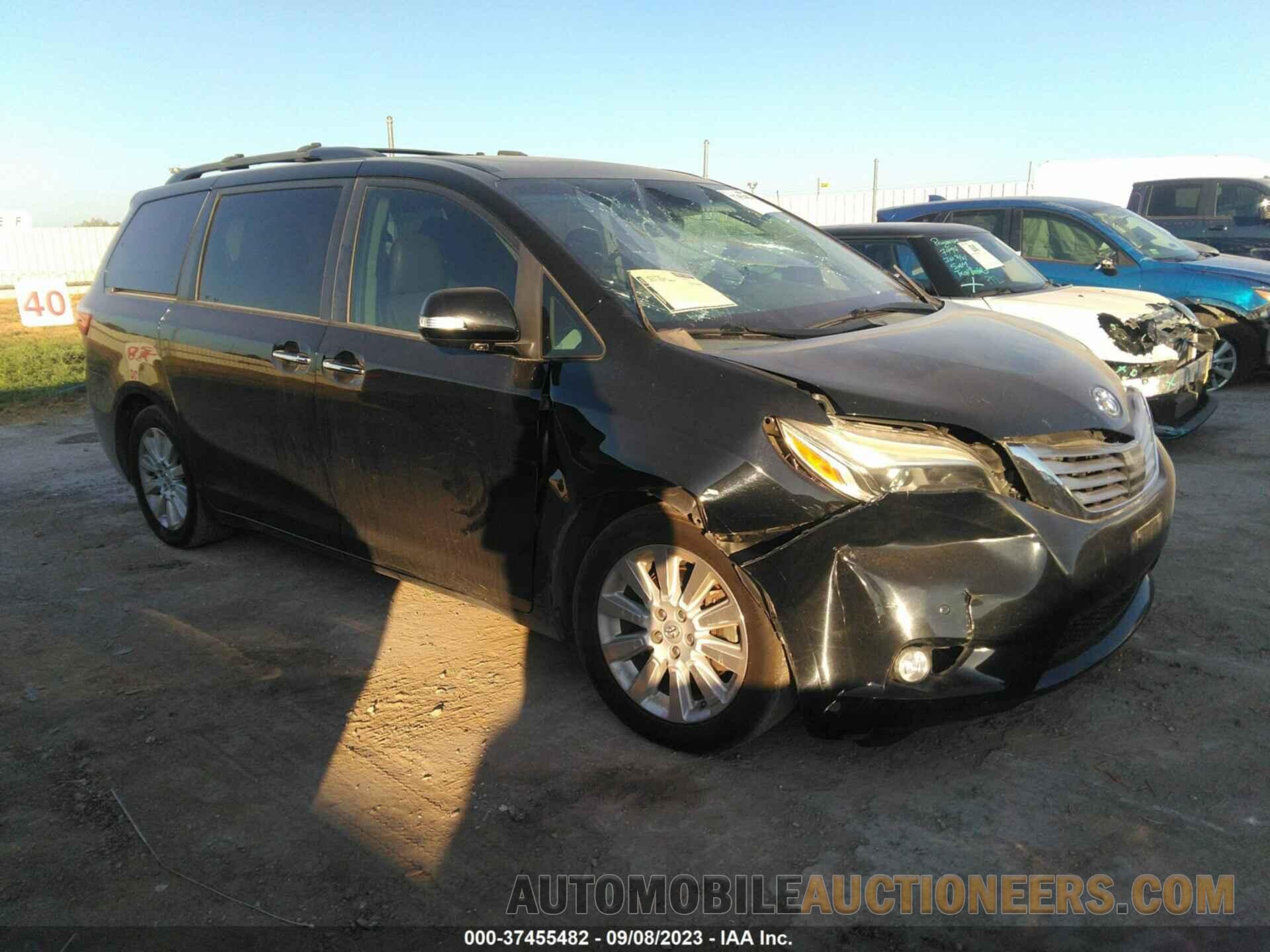 5TDYK3DC6FS565118 TOYOTA SIENNA 2015