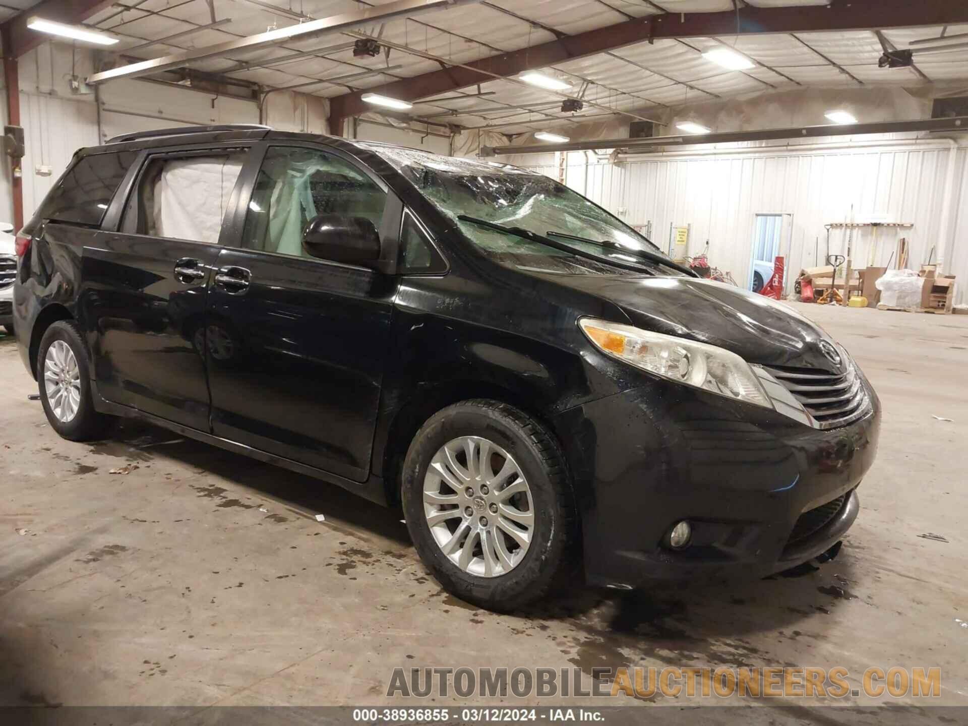 5TDYK3DC6FS566155 TOYOTA SIENNA 2015