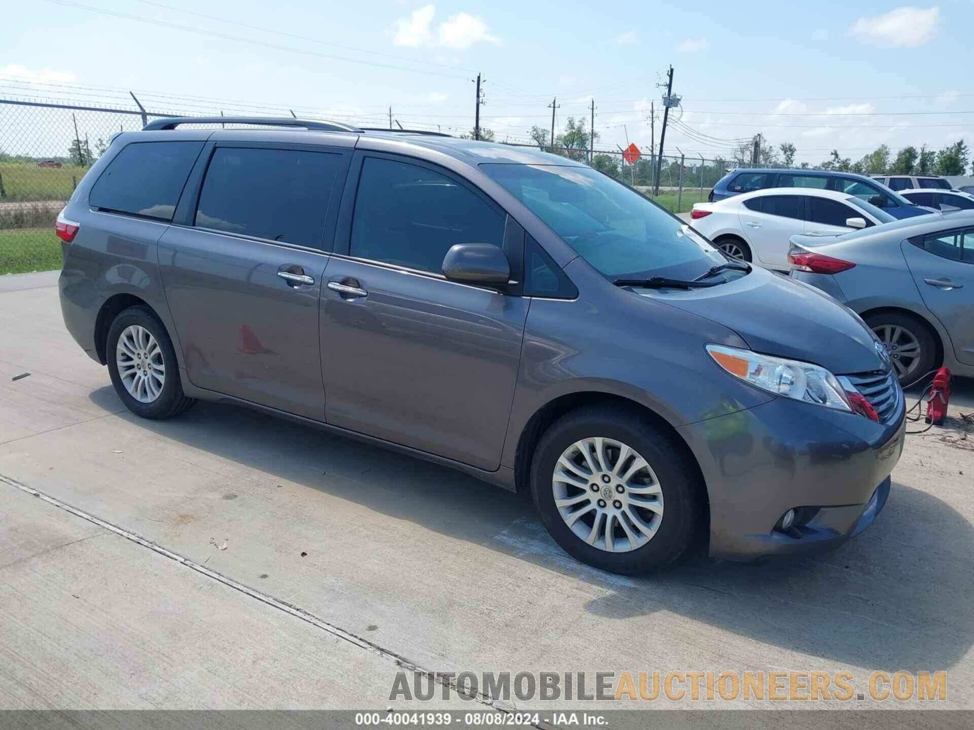 5TDYK3DC6FS569430 TOYOTA SIENNA 2015