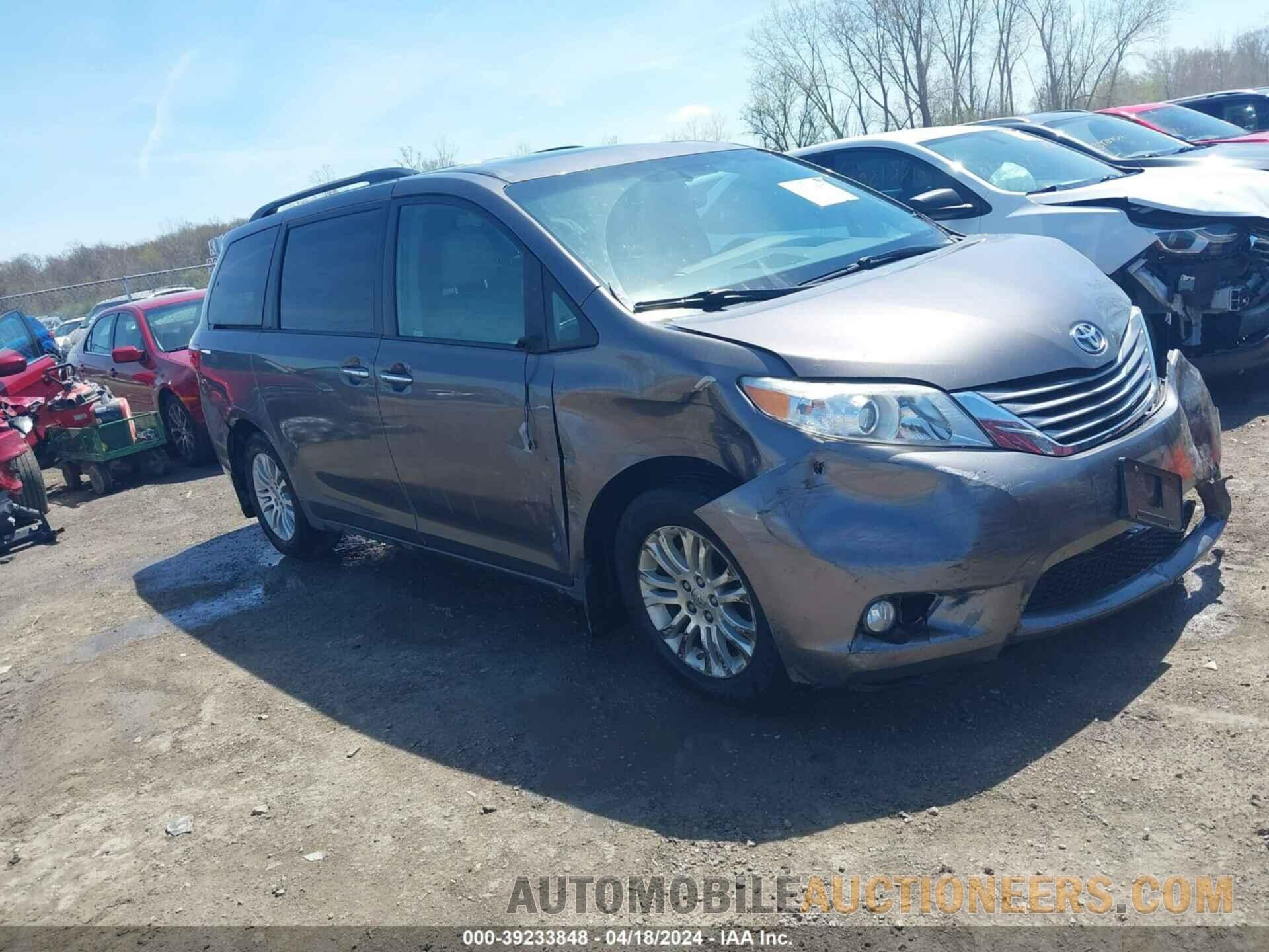 5TDYK3DC6FS569914 TOYOTA SIENNA 2015