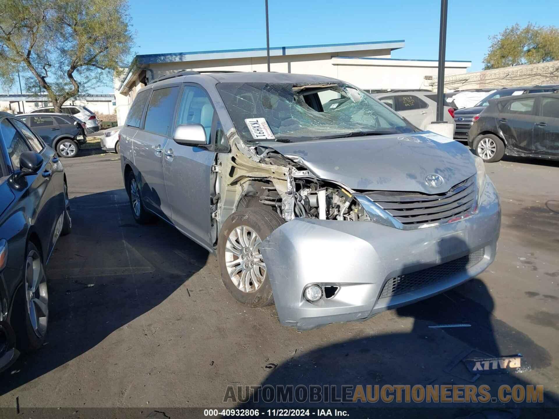 5TDYK3DC6FS603107 TOYOTA SIENNA 2015