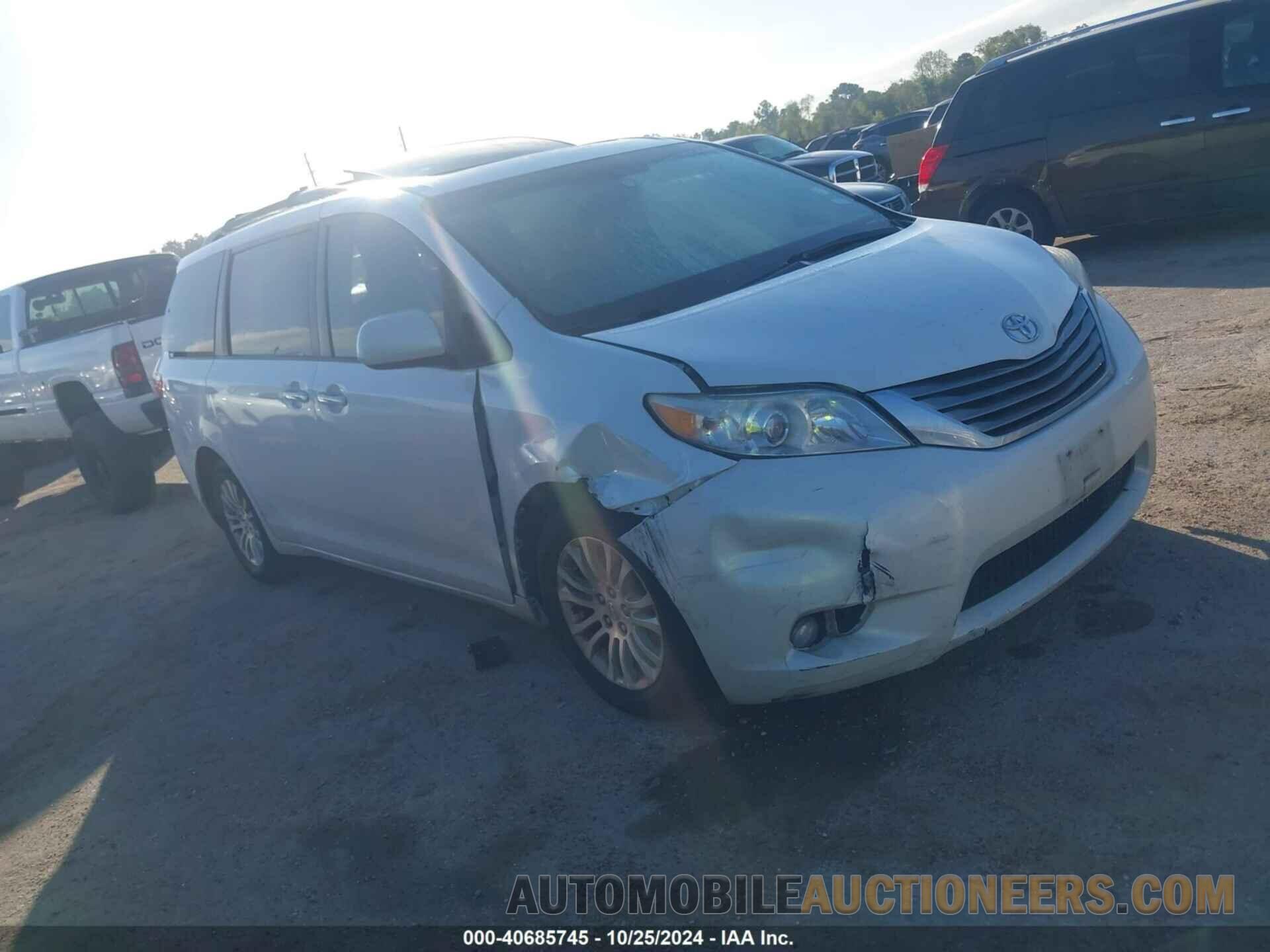 5TDYK3DC6FS610087 TOYOTA SIENNA 2015