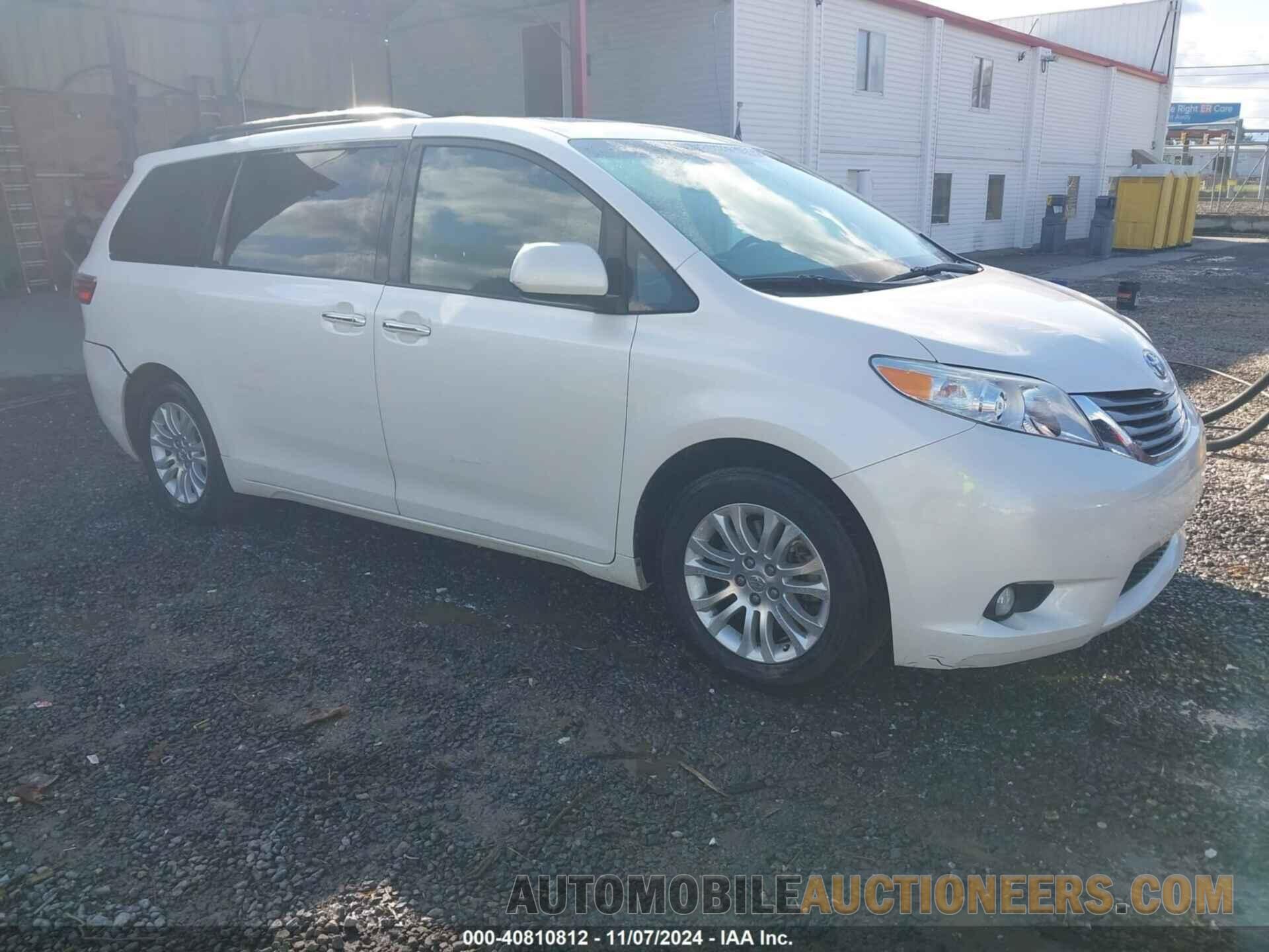 5TDYK3DC6FS620327 TOYOTA SIENNA 2015