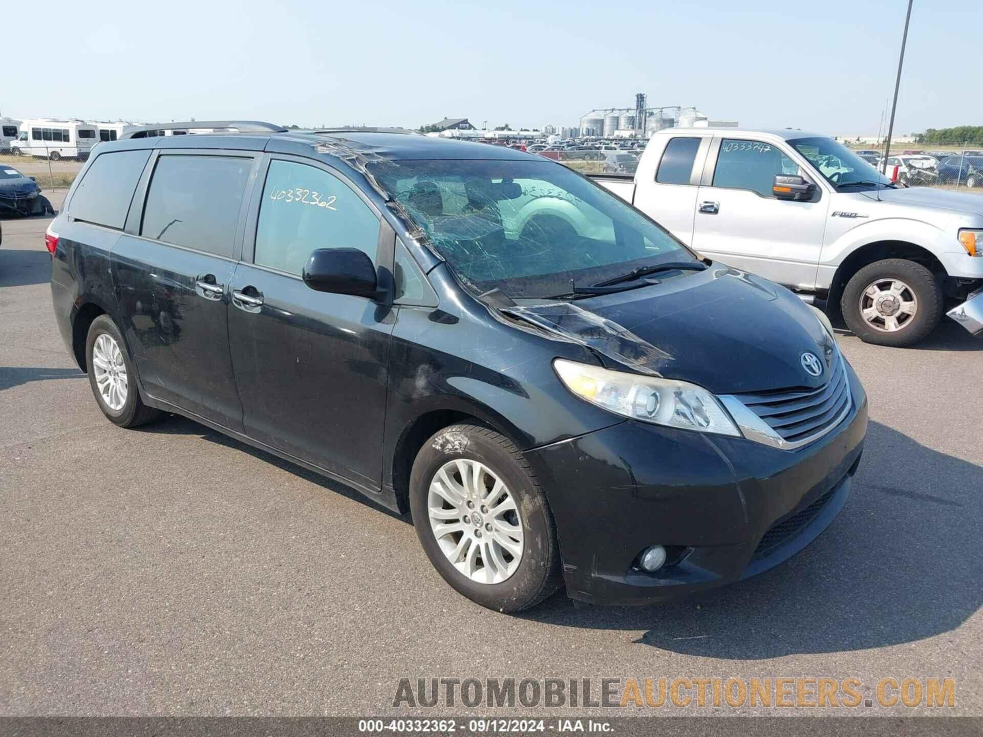 5TDYK3DC6FS645809 TOYOTA SIENNA 2015