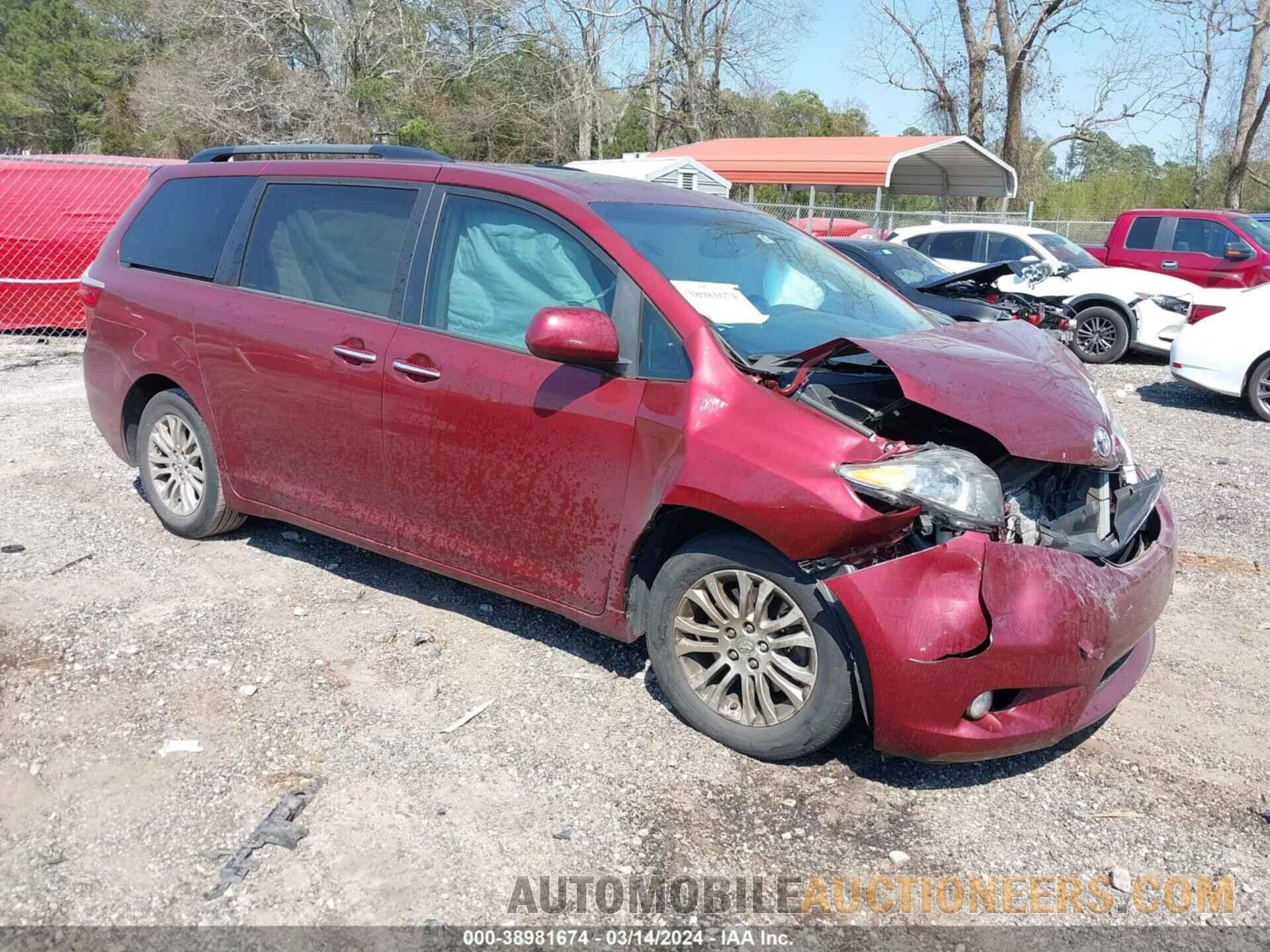 5TDYK3DC6FS670855 TOYOTA SIENNA 2015