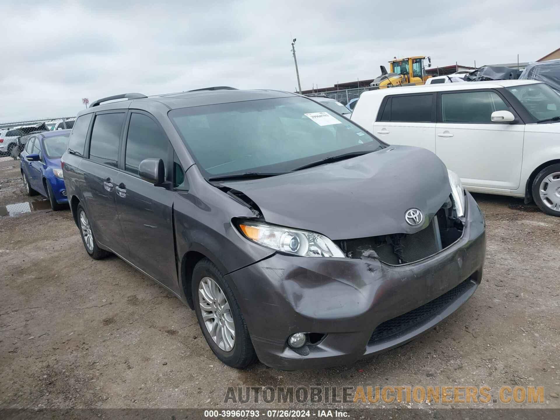 5TDYK3DC6FS675344 TOYOTA SIENNA 2015