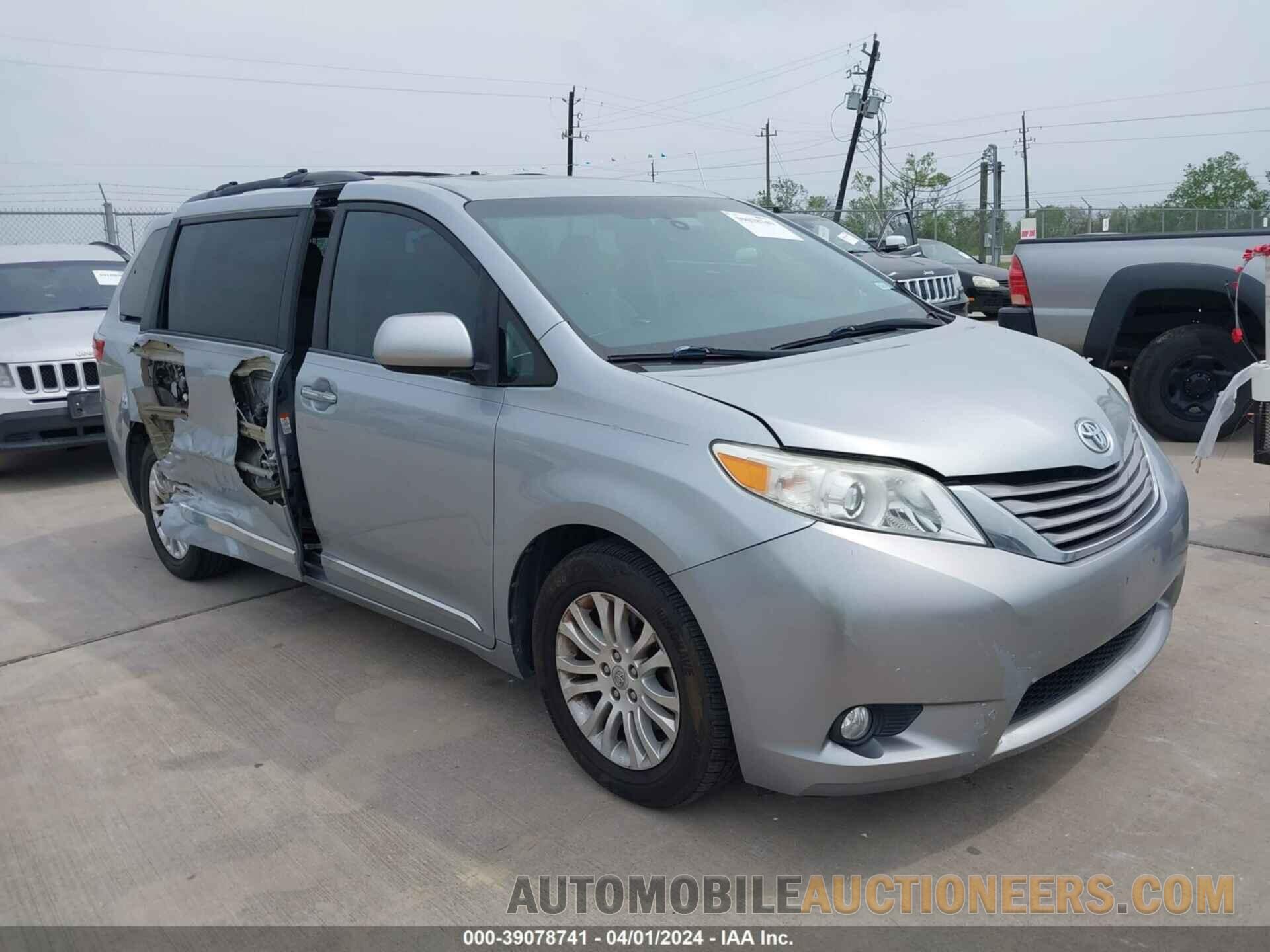 5TDYK3DC6GS698821 TOYOTA SIENNA 2016