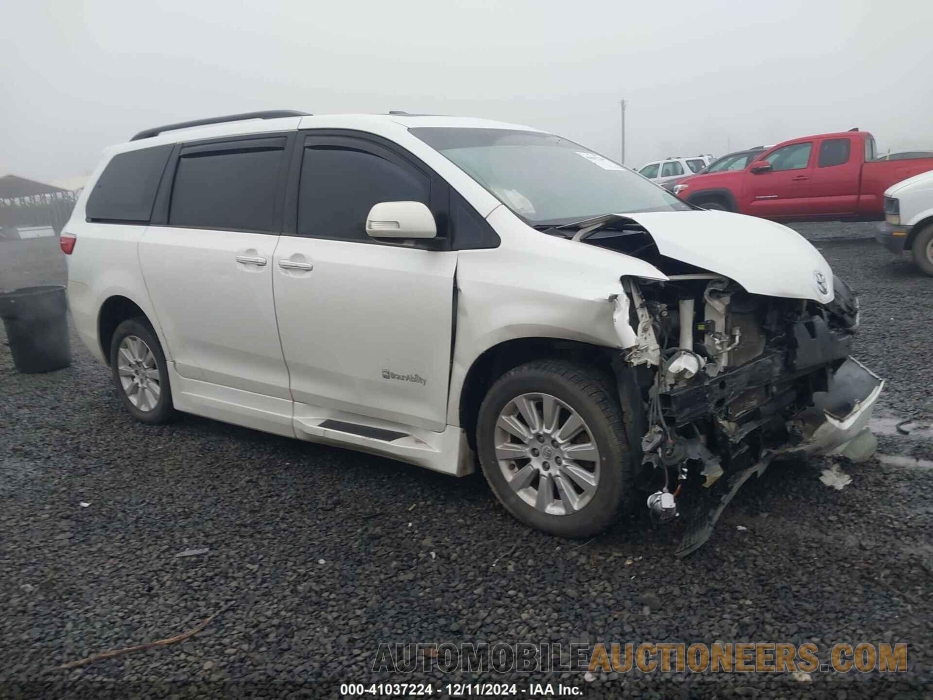 5TDYK3DC6GS706142 TOYOTA SIENNA 2016