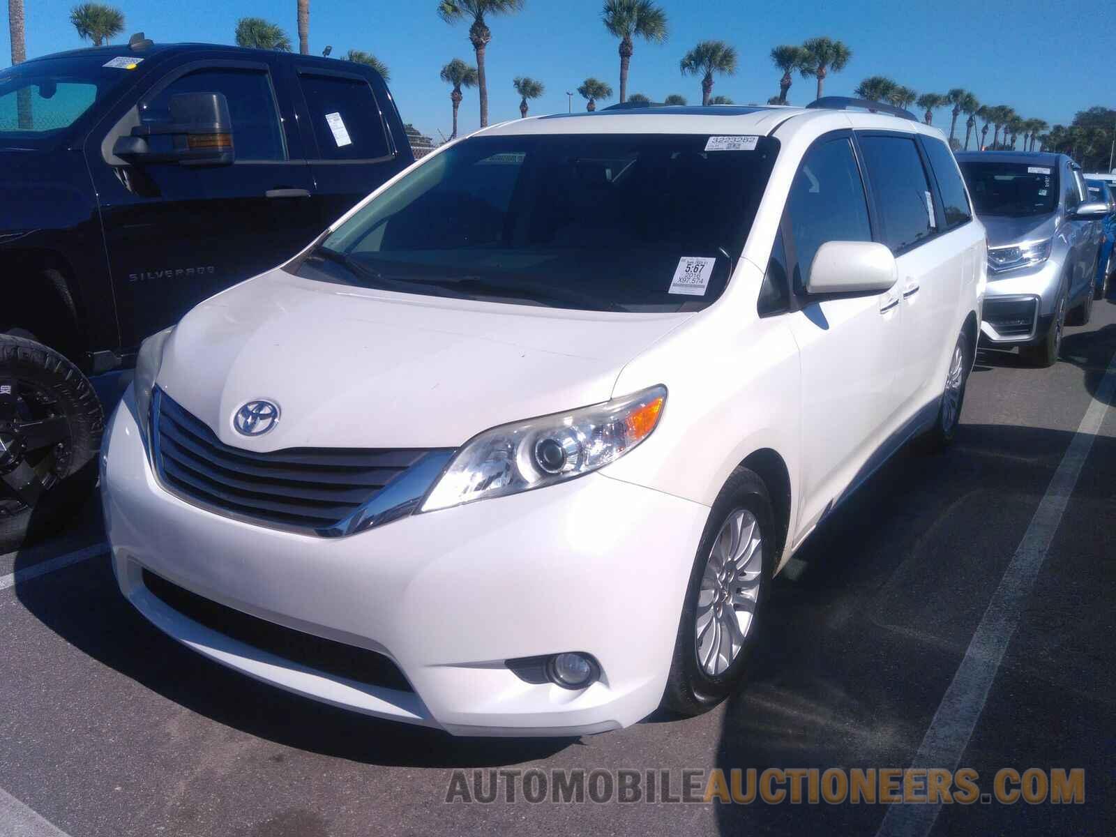 5TDYK3DC6GS708182 Toyota Sienna 2016