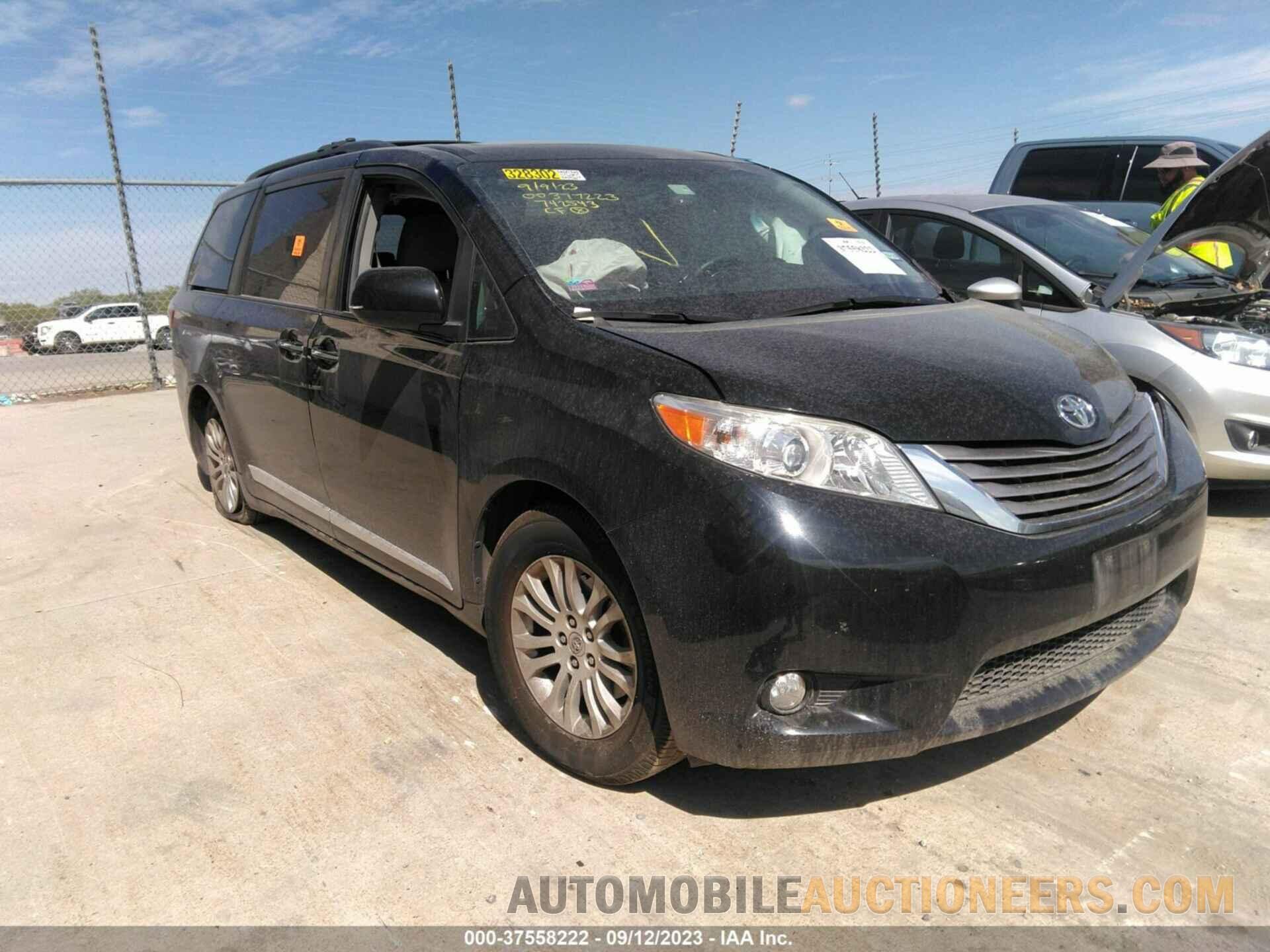 5TDYK3DC6GS742543 TOYOTA SIENNA 2016