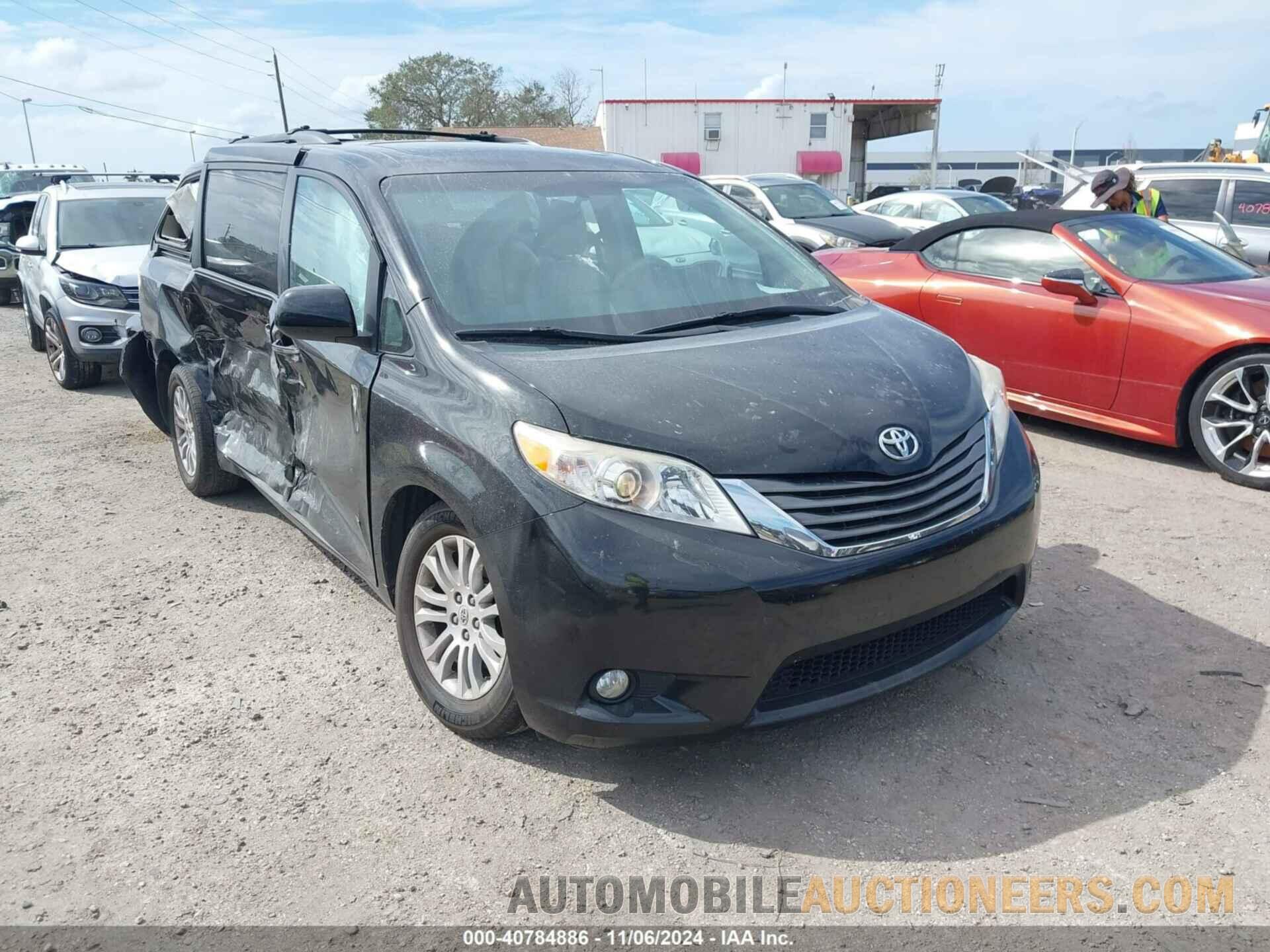 5TDYK3DC7BS009166 TOYOTA SIENNA 2011