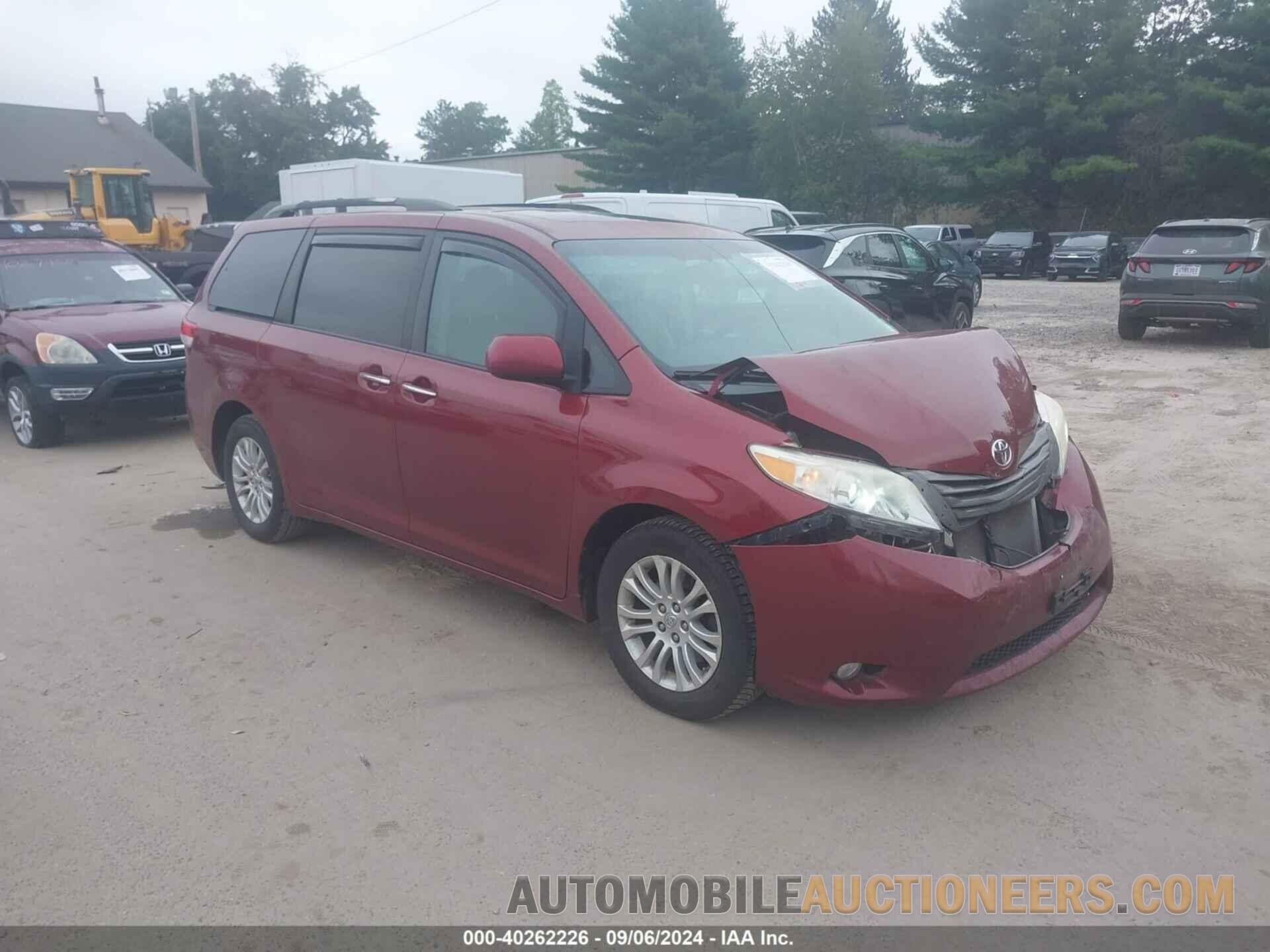 5TDYK3DC7CS220918 TOYOTA SIENNA 2012