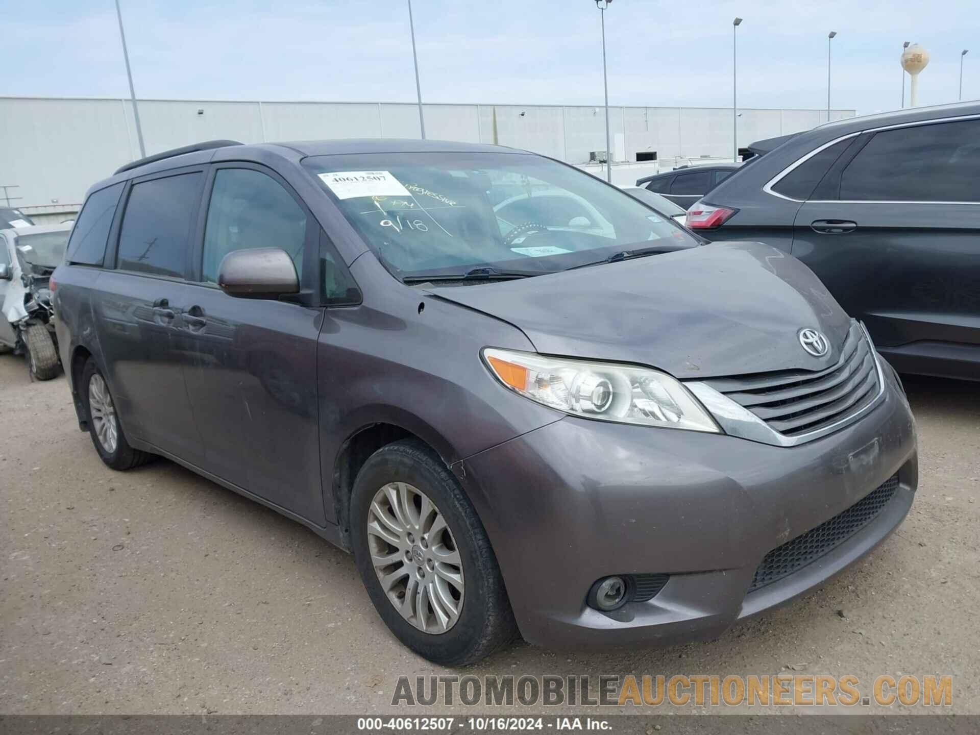 5TDYK3DC7DS288069 TOYOTA SIENNA 2013