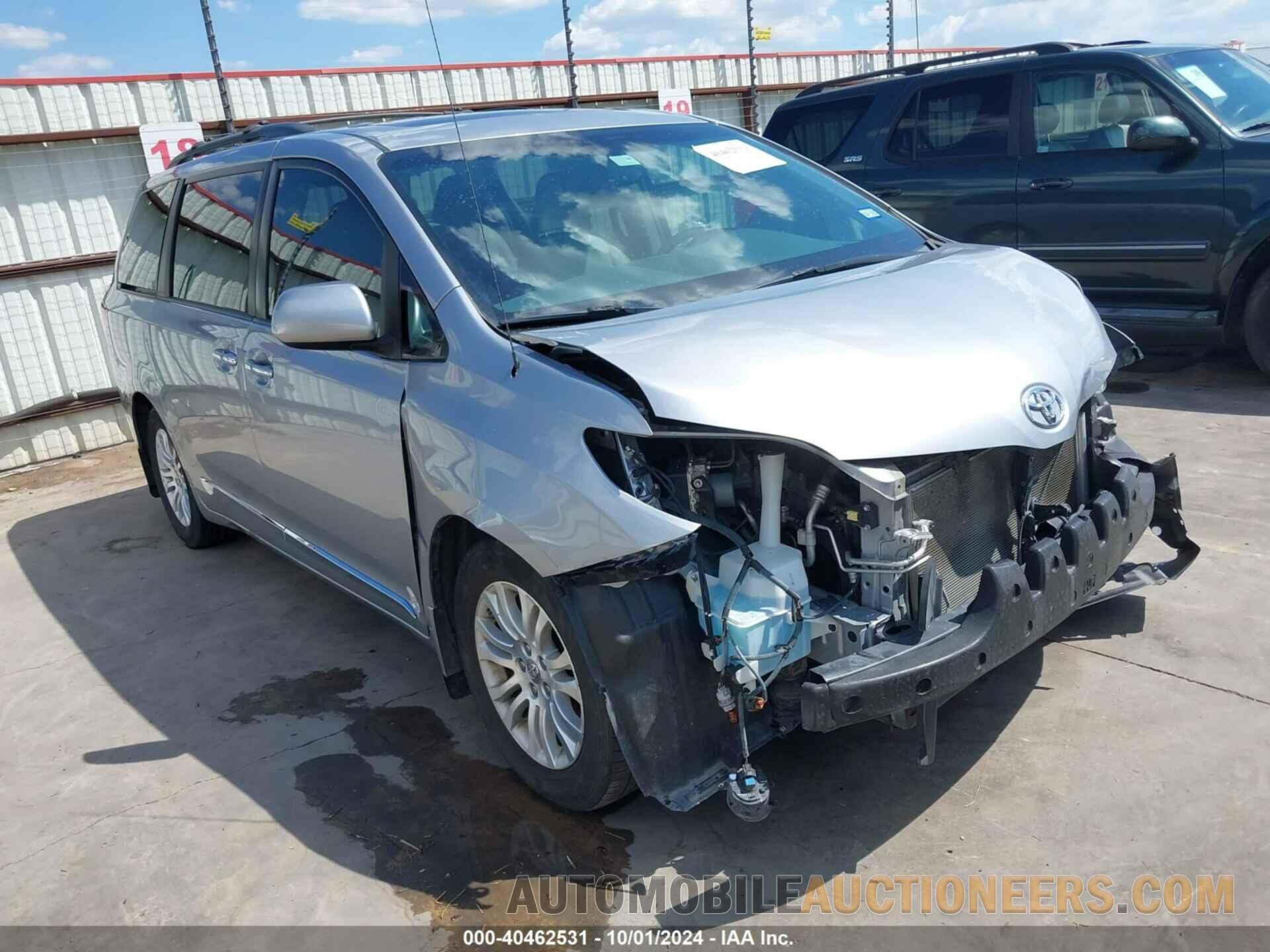 5TDYK3DC7DS328912 TOYOTA SIENNA 2013