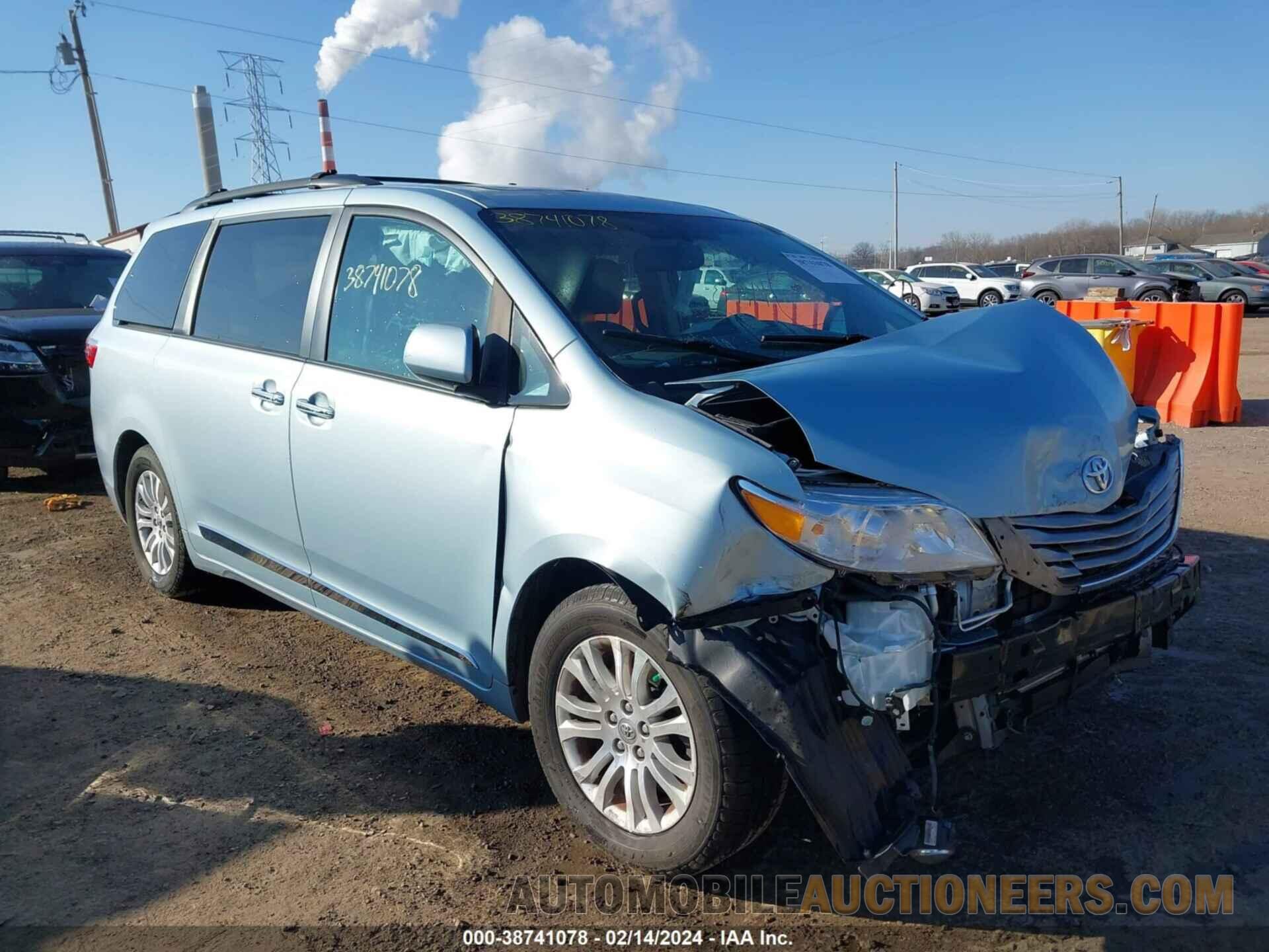 5TDYK3DC7FS547114 TOYOTA SIENNA 2015