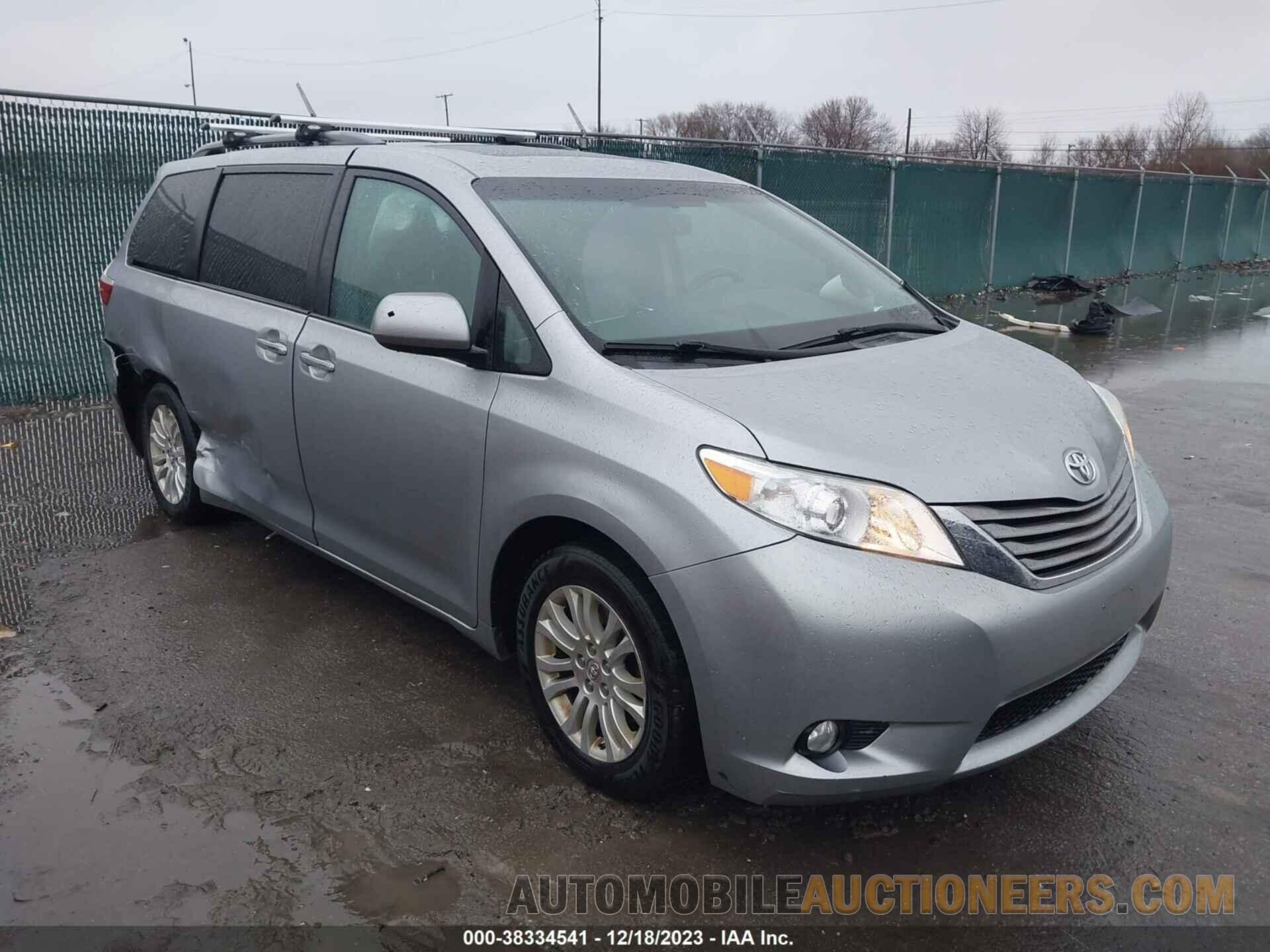 5TDYK3DC7FS550319 TOYOTA SIENNA 2015