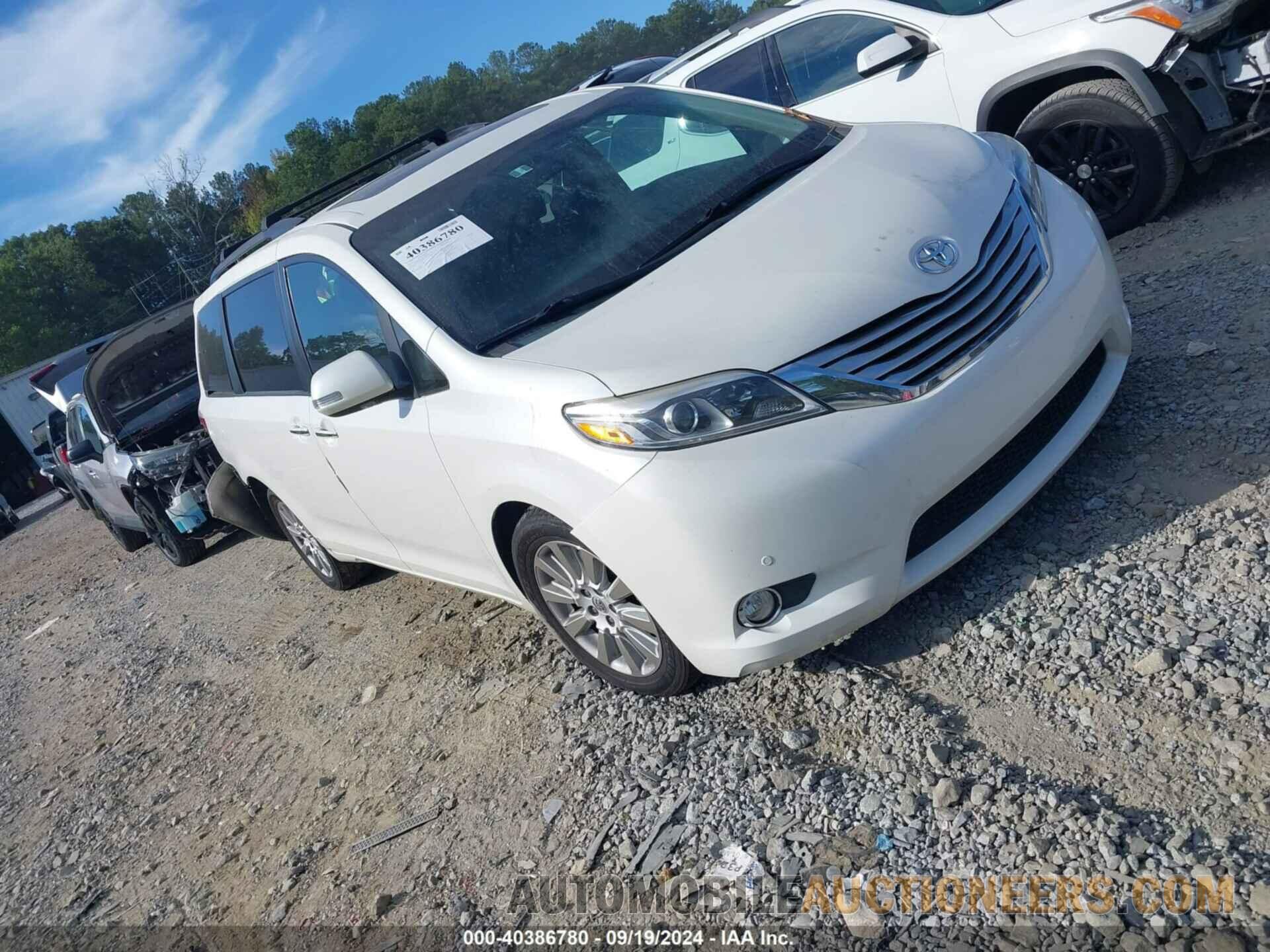 5TDYK3DC7FS552958 TOYOTA SIENNA 2015