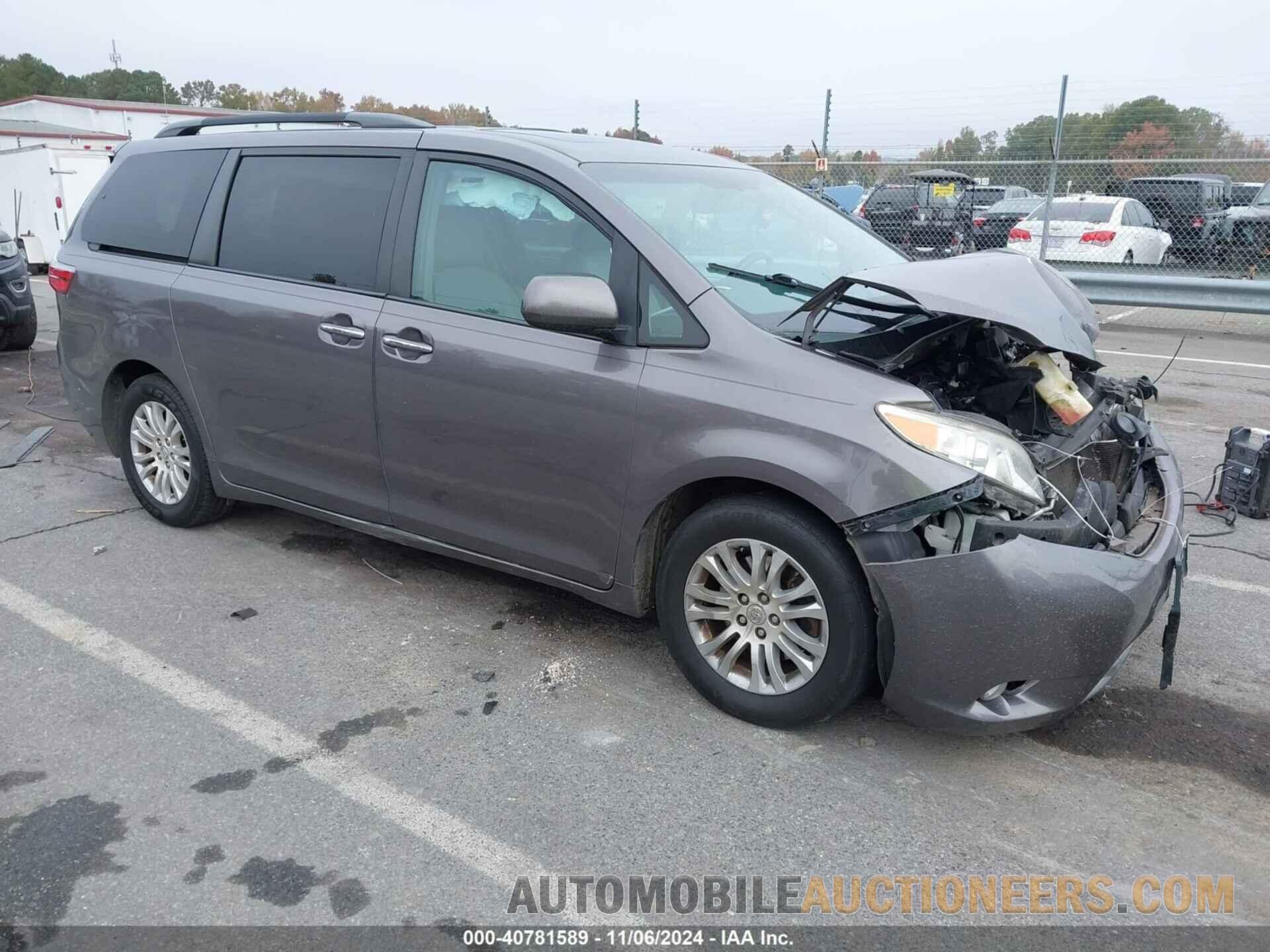 5TDYK3DC7FS586608 TOYOTA SIENNA 2015