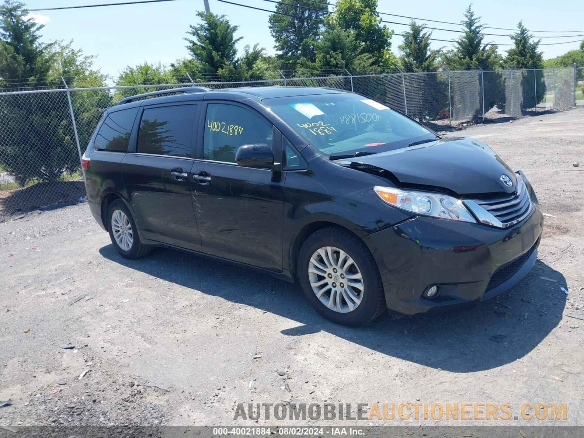 5TDYK3DC7FS588648 TOYOTA SIENNA 2015