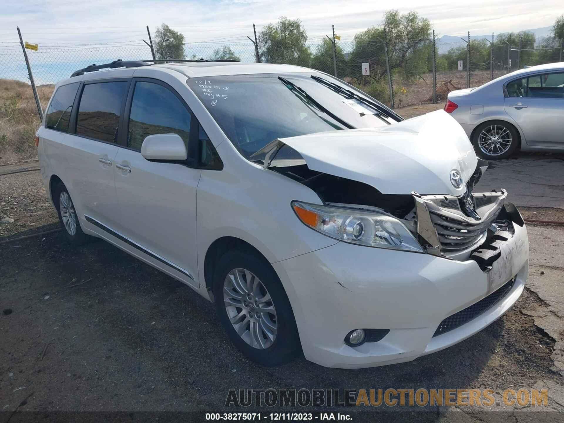 5TDYK3DC7FS598287 TOYOTA SIENNA 2015