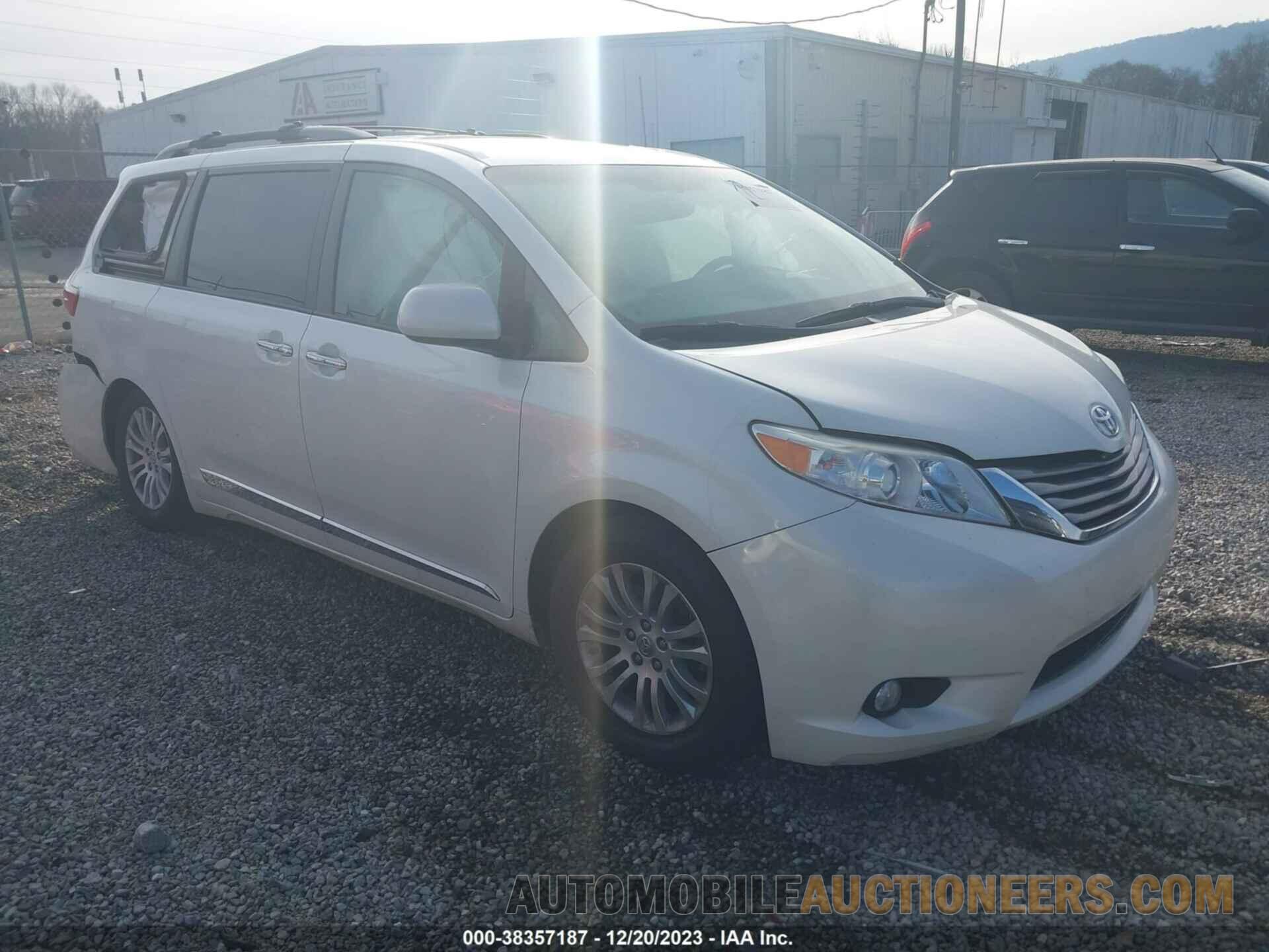 5TDYK3DC7FS626508 TOYOTA SIENNA 2015