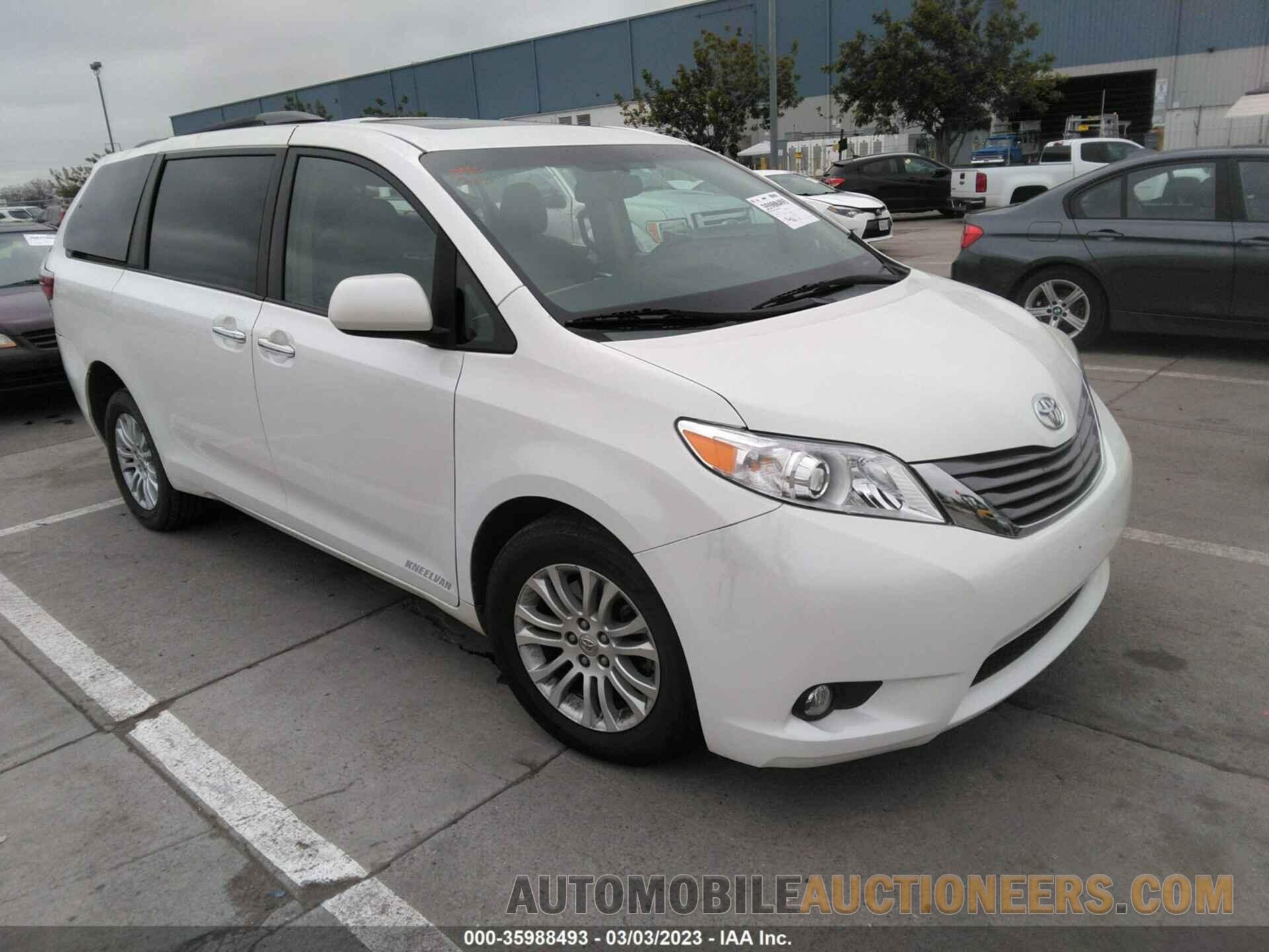 5TDYK3DC7FS626573 TOYOTA SIENNA 2015