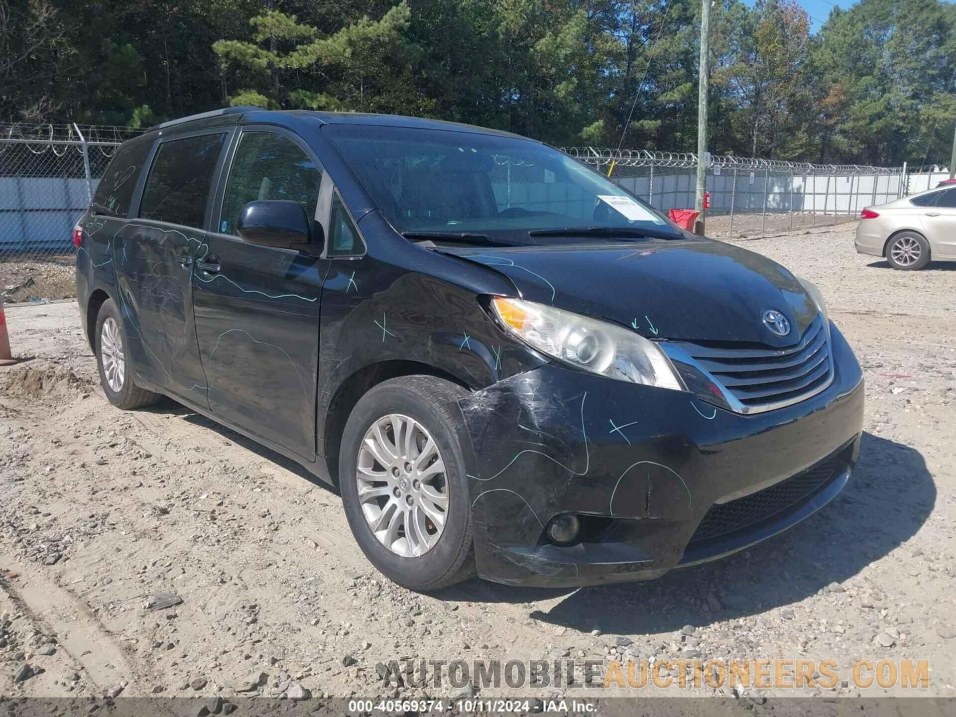 5TDYK3DC7FS633331 TOYOTA SIENNA 2015