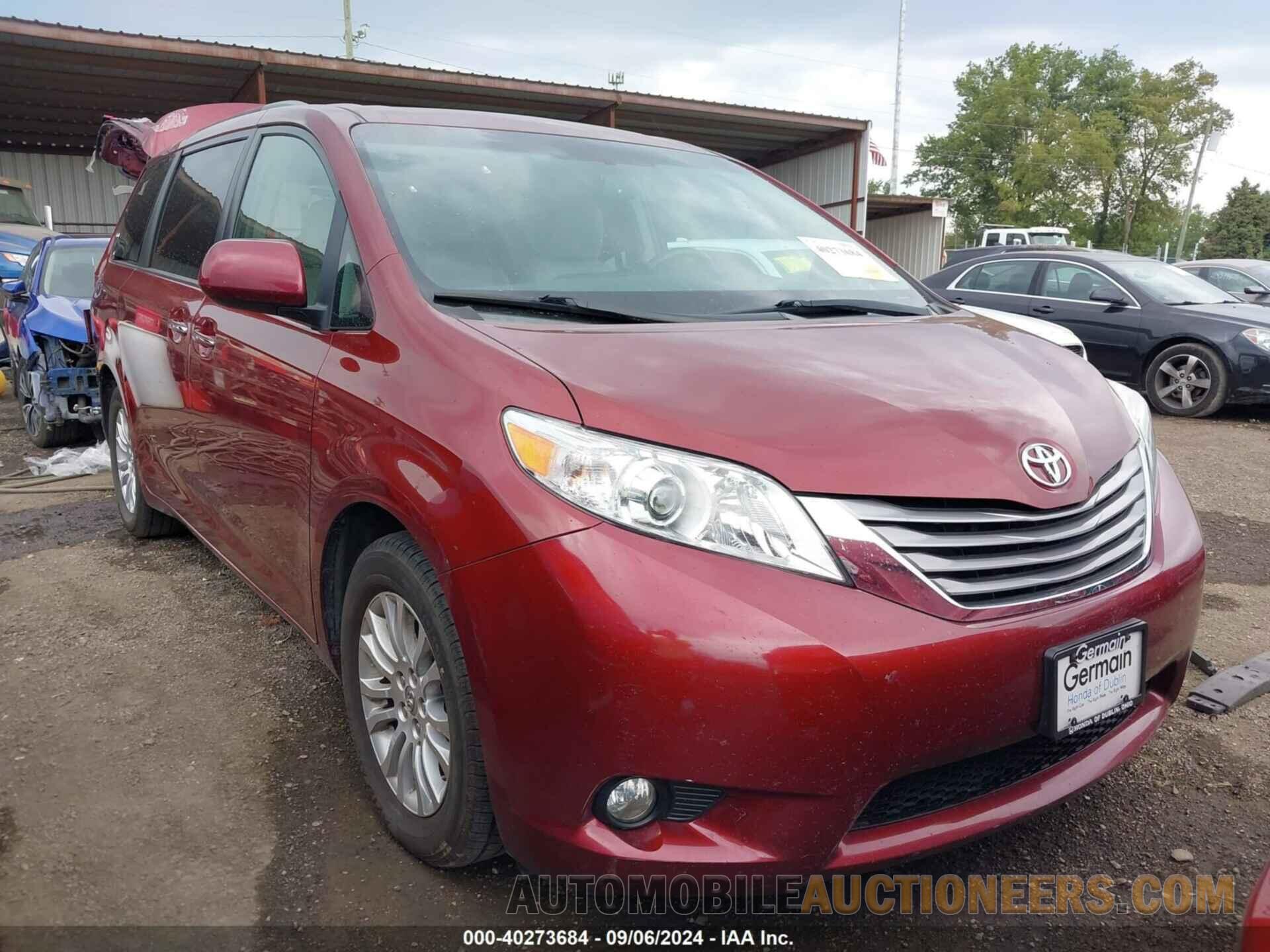 5TDYK3DC7FS633426 TOYOTA SIENNA 2015