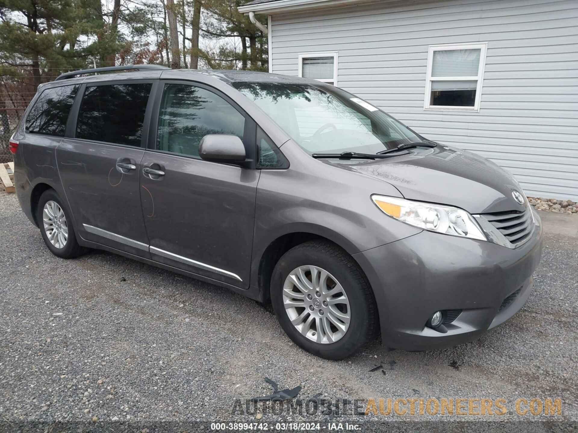 5TDYK3DC7FS664482 TOYOTA SIENNA 2015