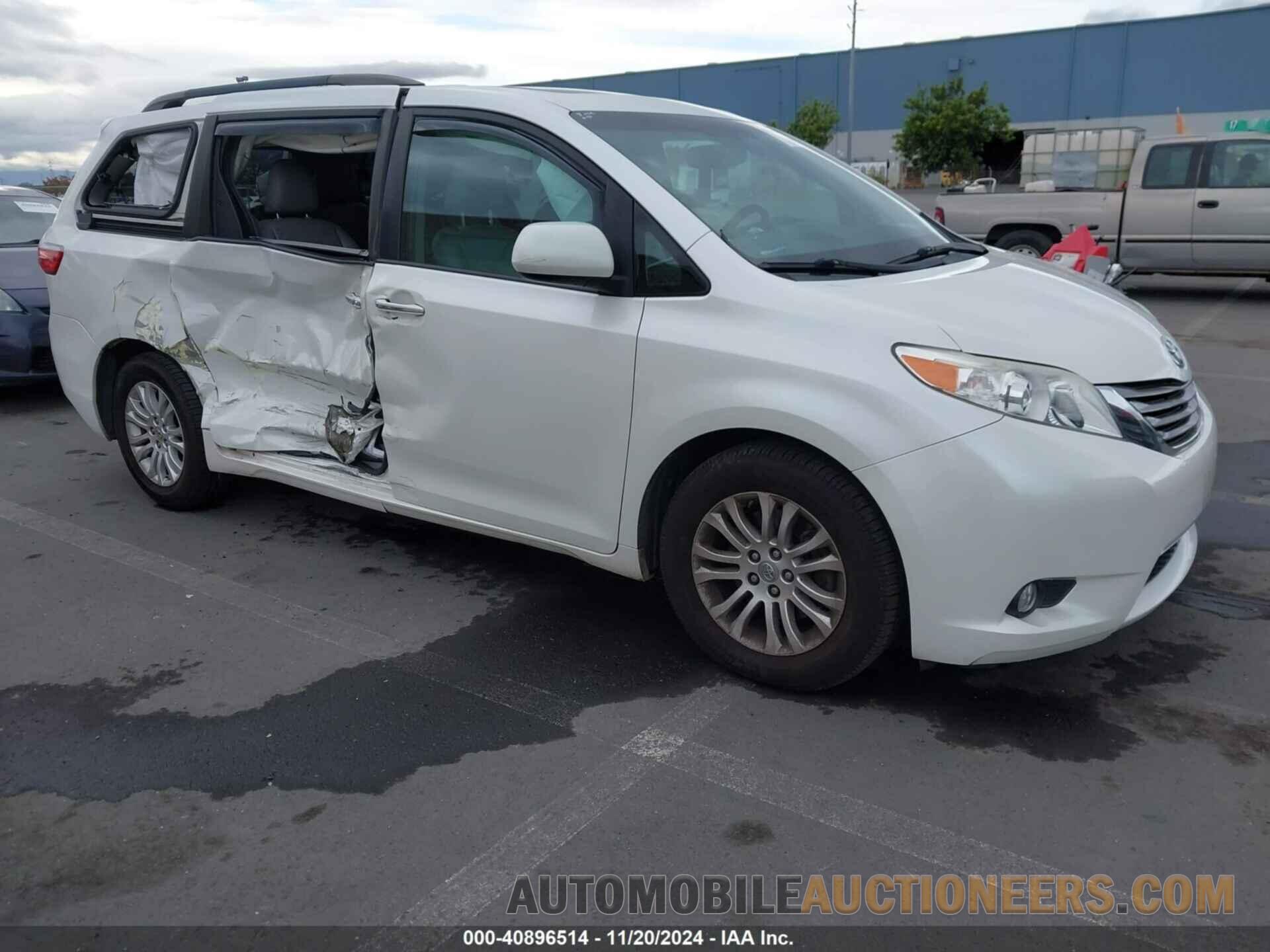 5TDYK3DC7GS715822 TOYOTA SIENNA 2016