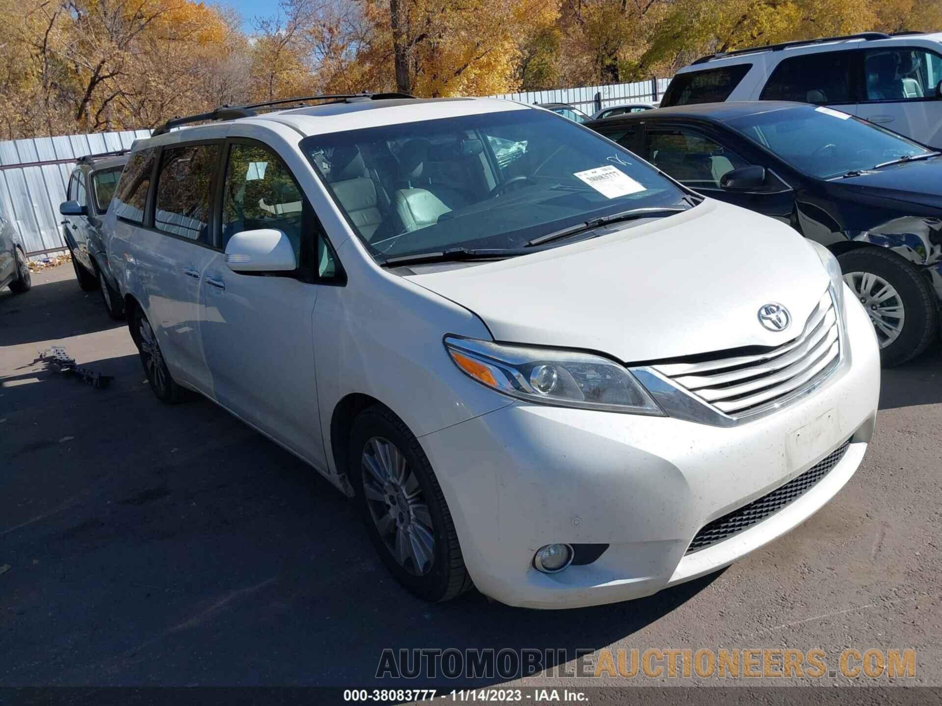 5TDYK3DC7GS762770 TOYOTA SIENNA 2016