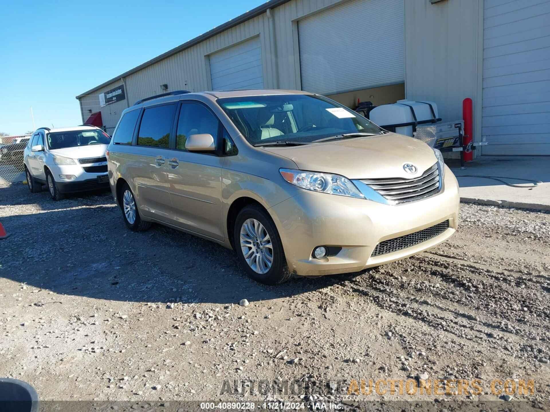 5TDYK3DC8CS279167 TOYOTA SIENNA 2012