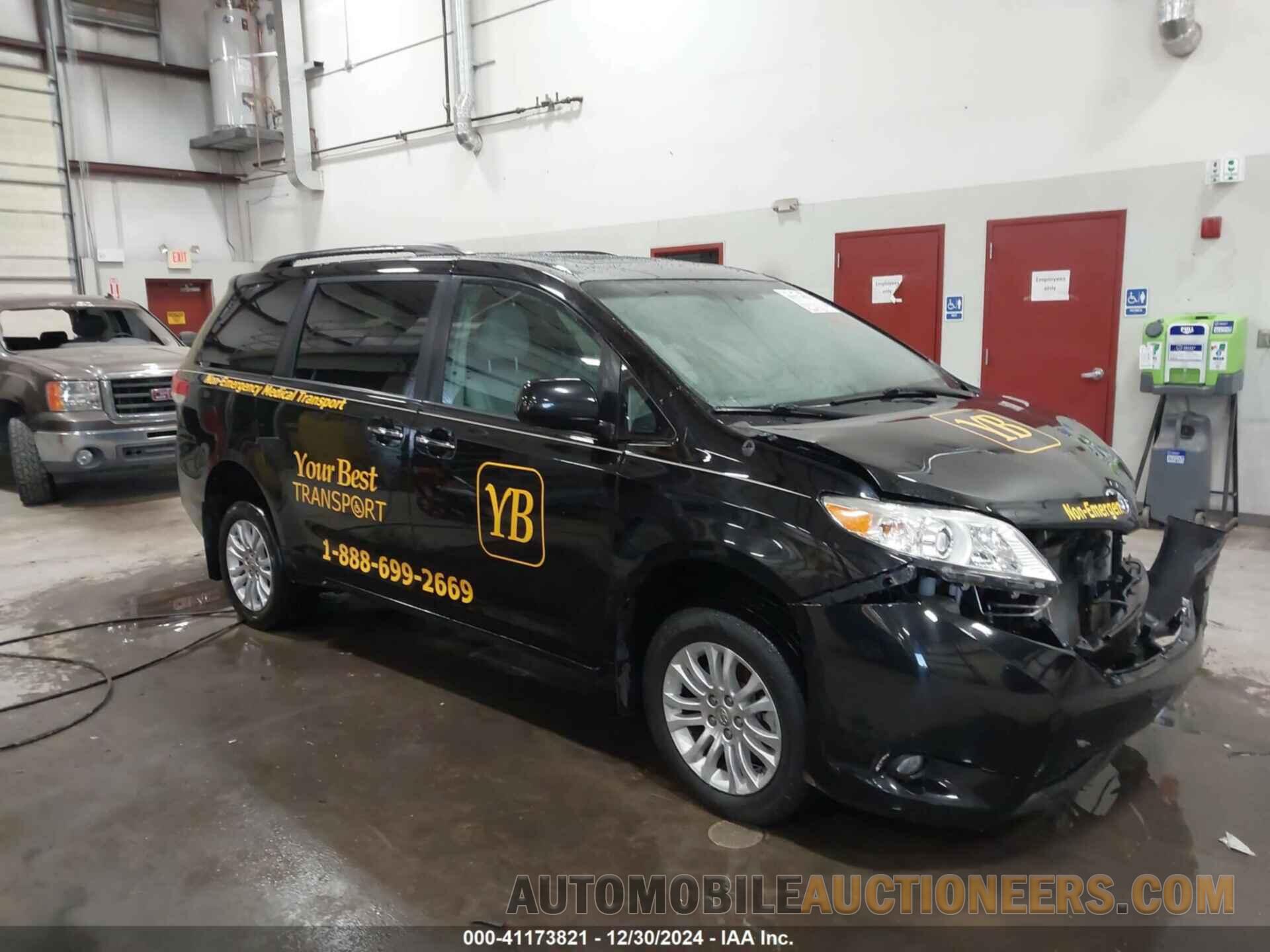 5TDYK3DC8ES418233 TOYOTA SIENNA 2014