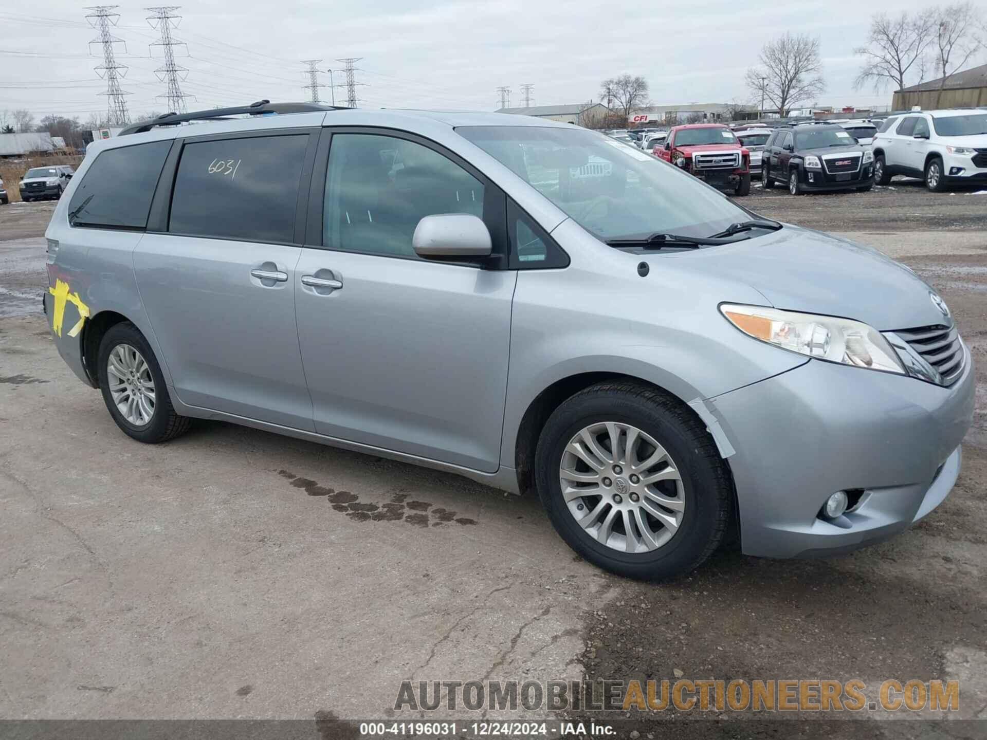 5TDYK3DC8ES434495 TOYOTA SIENNA 2014