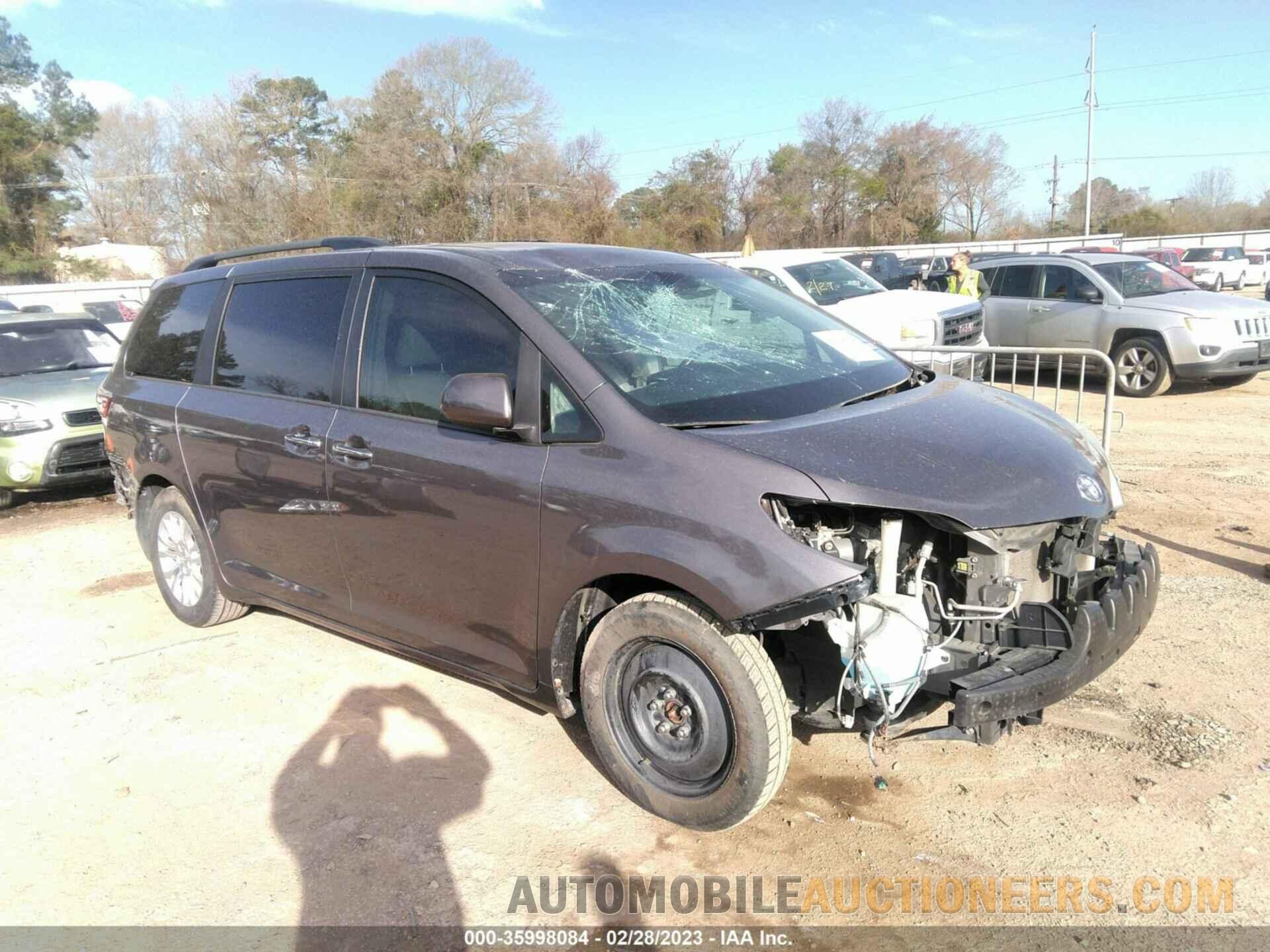 5TDYK3DC8FS553603 TOYOTA SIENNA 2015