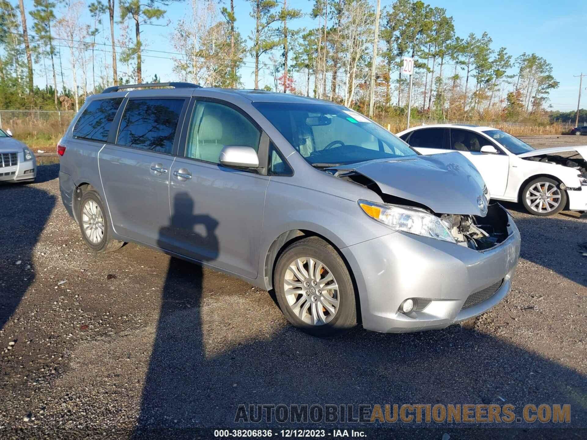 5TDYK3DC8FS557246 TOYOTA SIENNA 2015