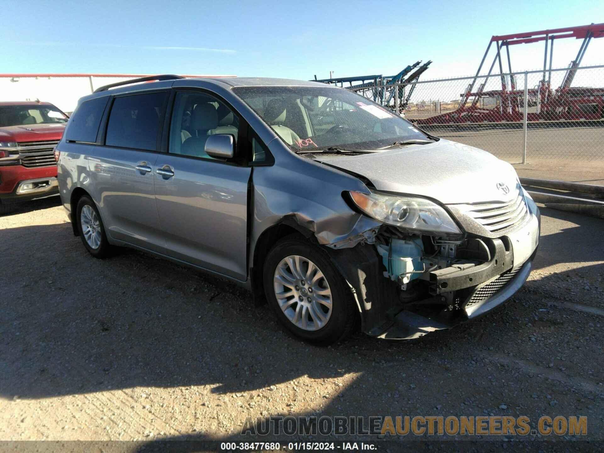 5TDYK3DC8FS571034 TOYOTA SIENNA 2015