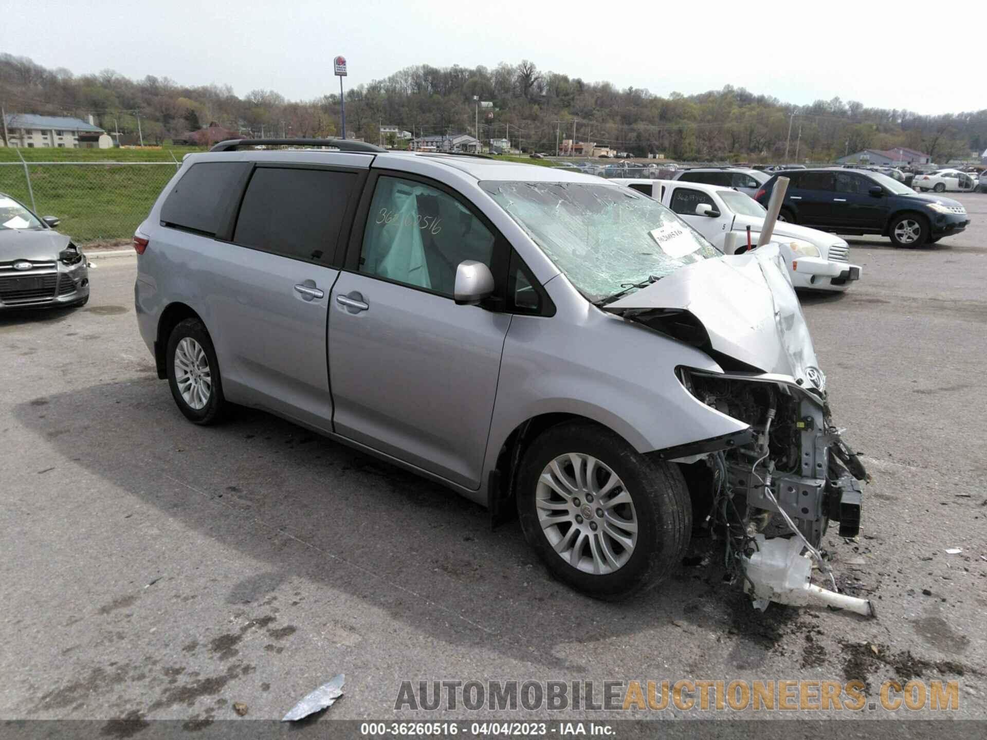 5TDYK3DC8FS580591 TOYOTA SIENNA 2015