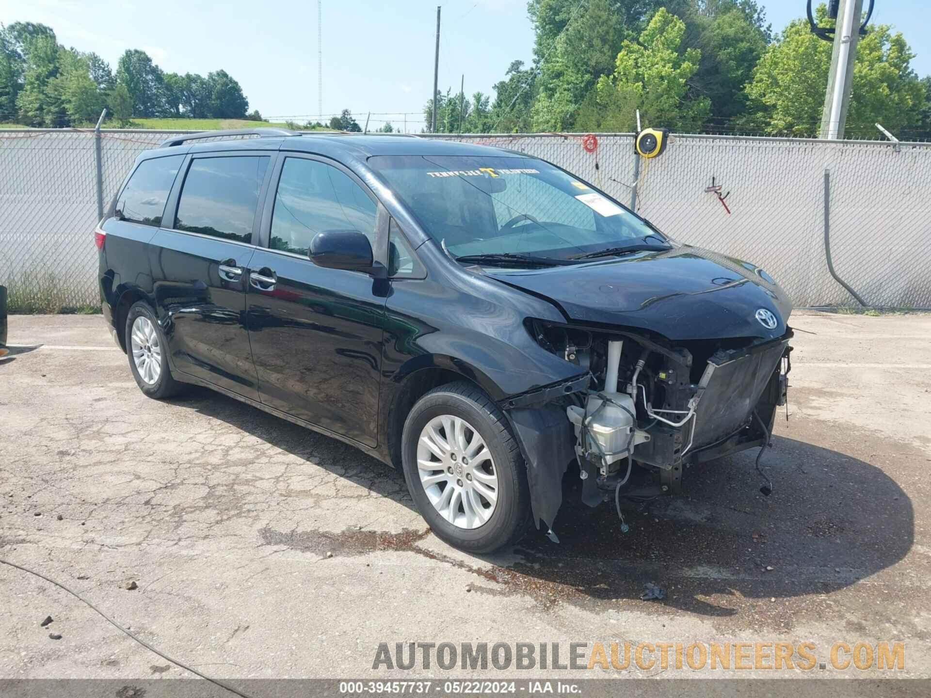 5TDYK3DC8FS580767 TOYOTA SIENNA 2015