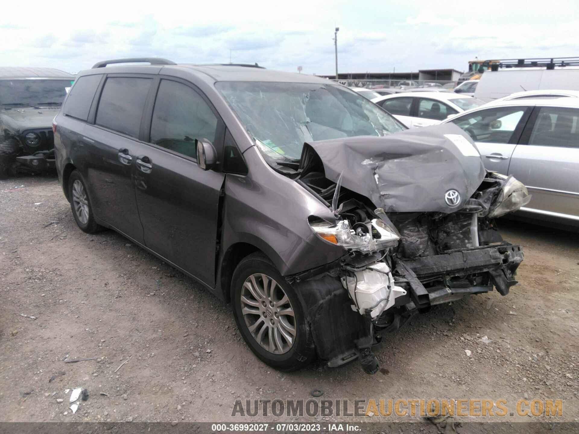 5TDYK3DC8FS583586 TOYOTA SIENNA 2015