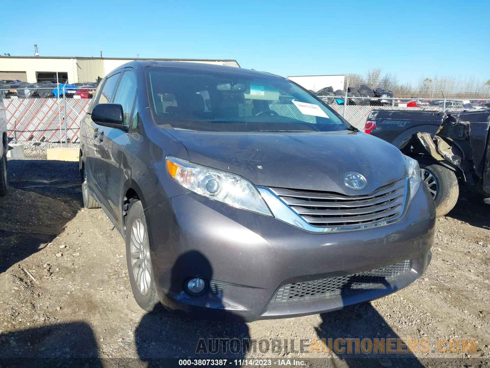 5TDYK3DC8FS607076 TOYOTA SIENNA 2015