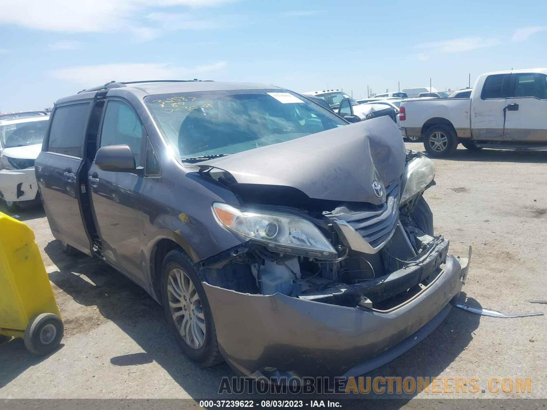 5TDYK3DC8FS627277 TOYOTA SIENNA 2015