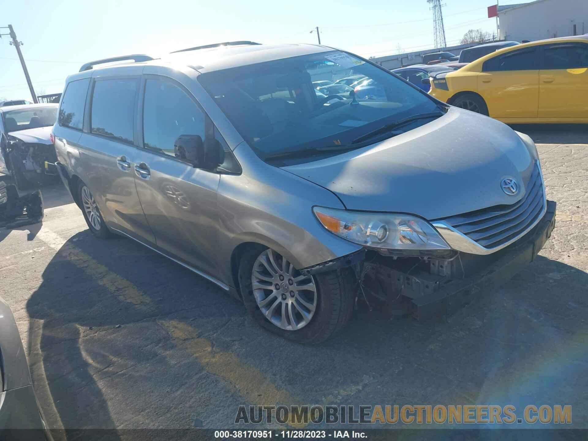 5TDYK3DC8FS629370 TOYOTA SIENNA 2015