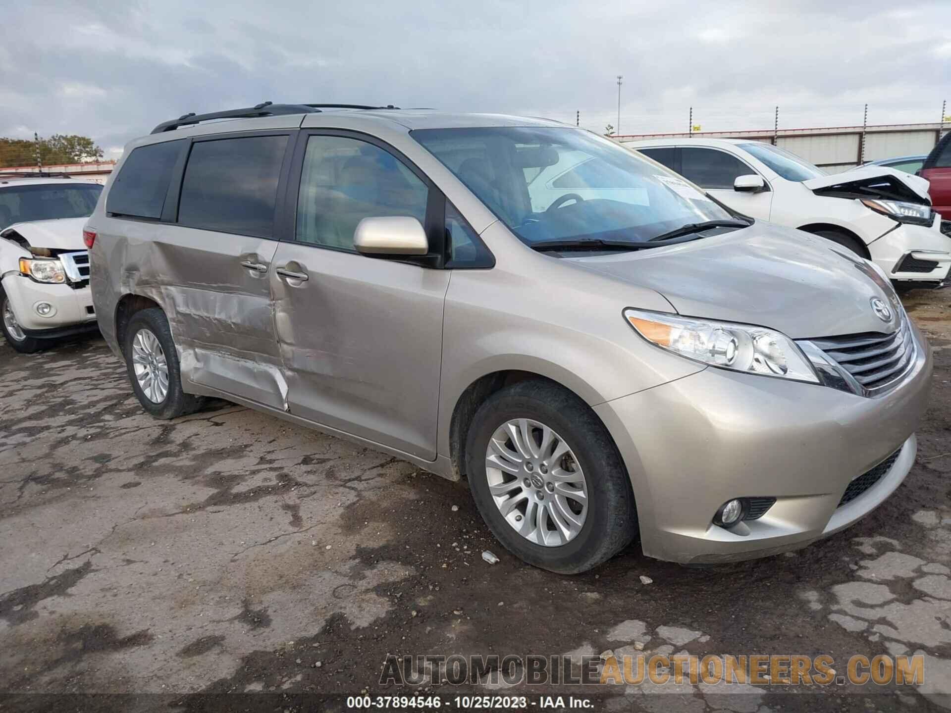 5TDYK3DC8FS634455 TOYOTA SIENNA 2015