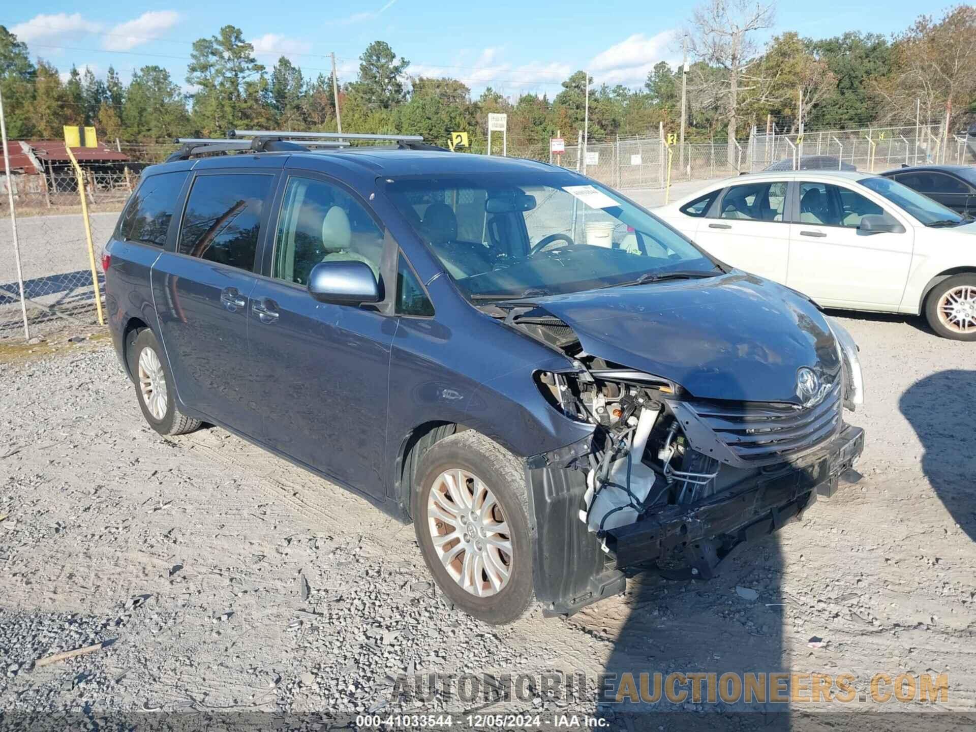 5TDYK3DC8FS657962 TOYOTA SIENNA 2015