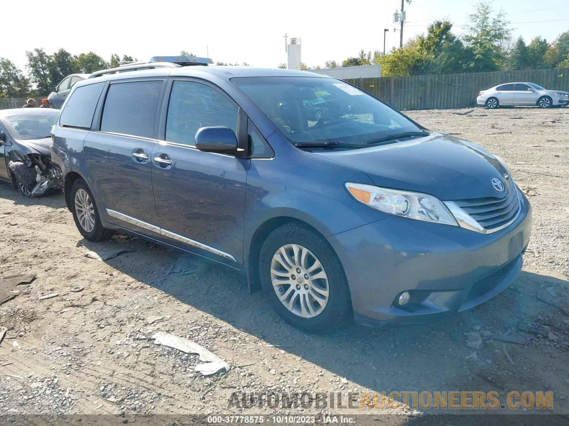 5TDYK3DC8FS675524 TOYOTA SIENNA 2015