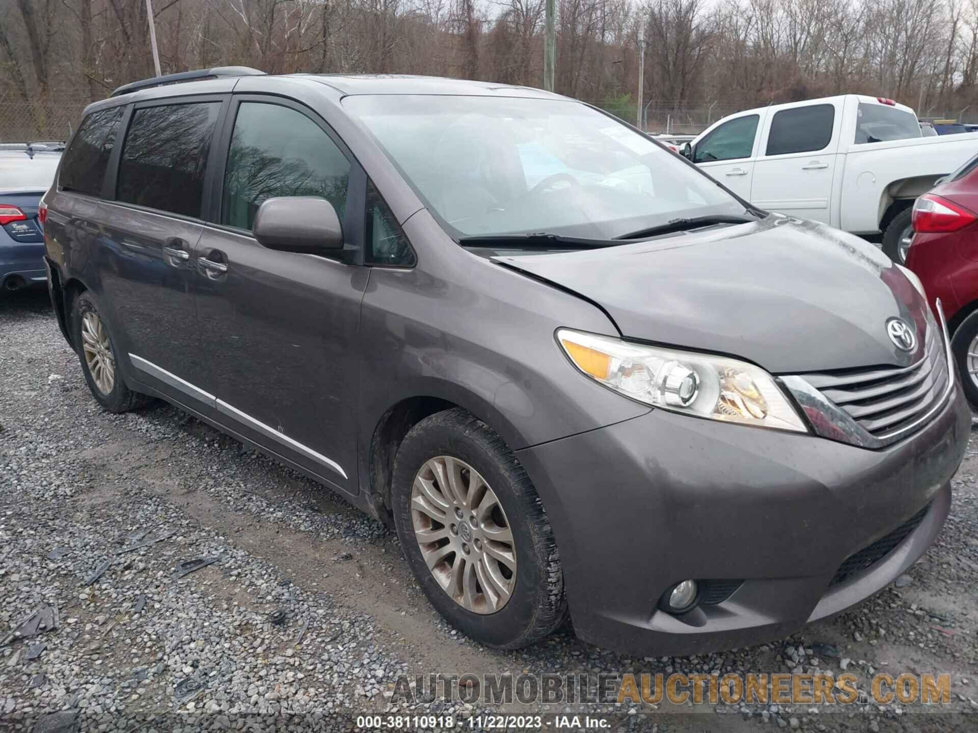 5TDYK3DC8FS679430 TOYOTA SIENNA 2015